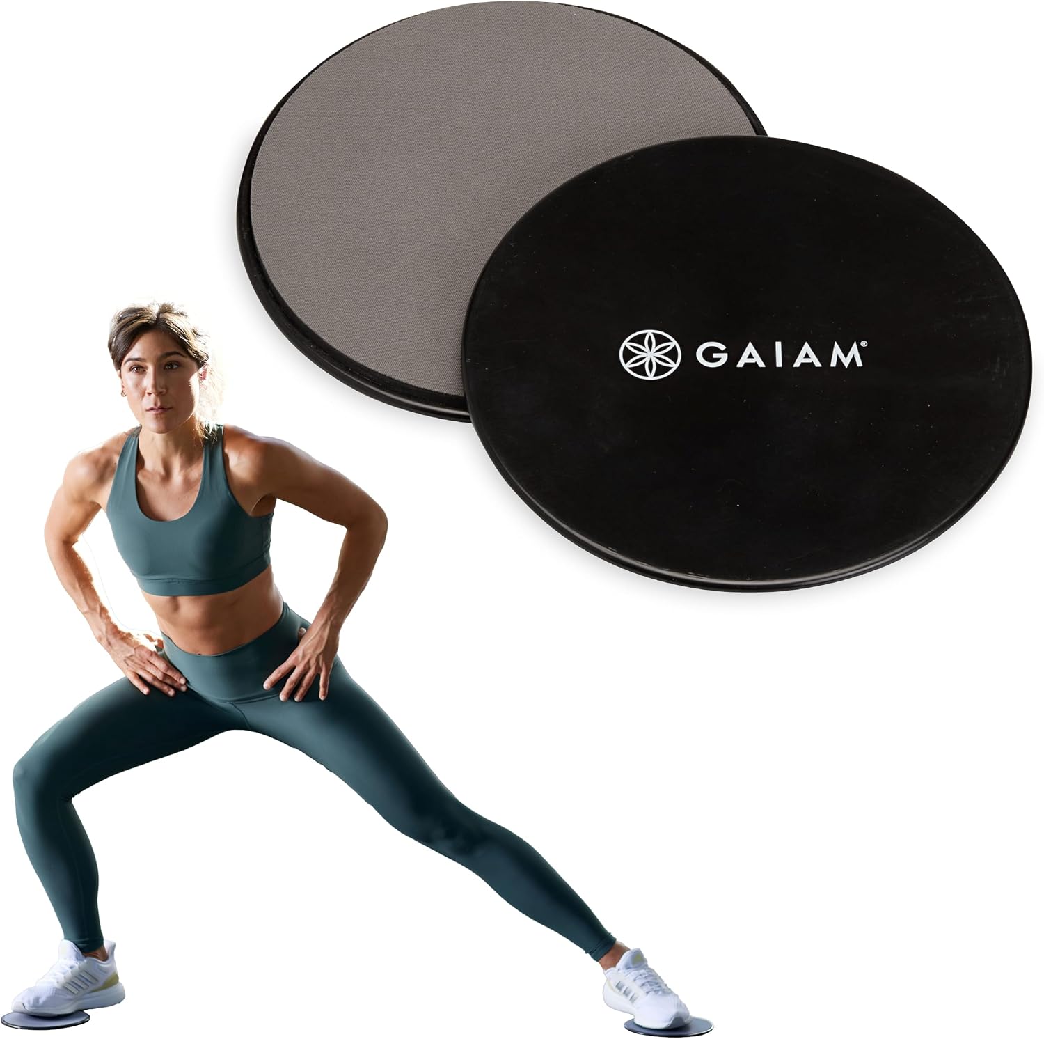 Gaiam Core Sliding Discs - Dual Sided Wo... 2 Gaiam Core Sliding Discs - Dual Sided Wo... - Image 2