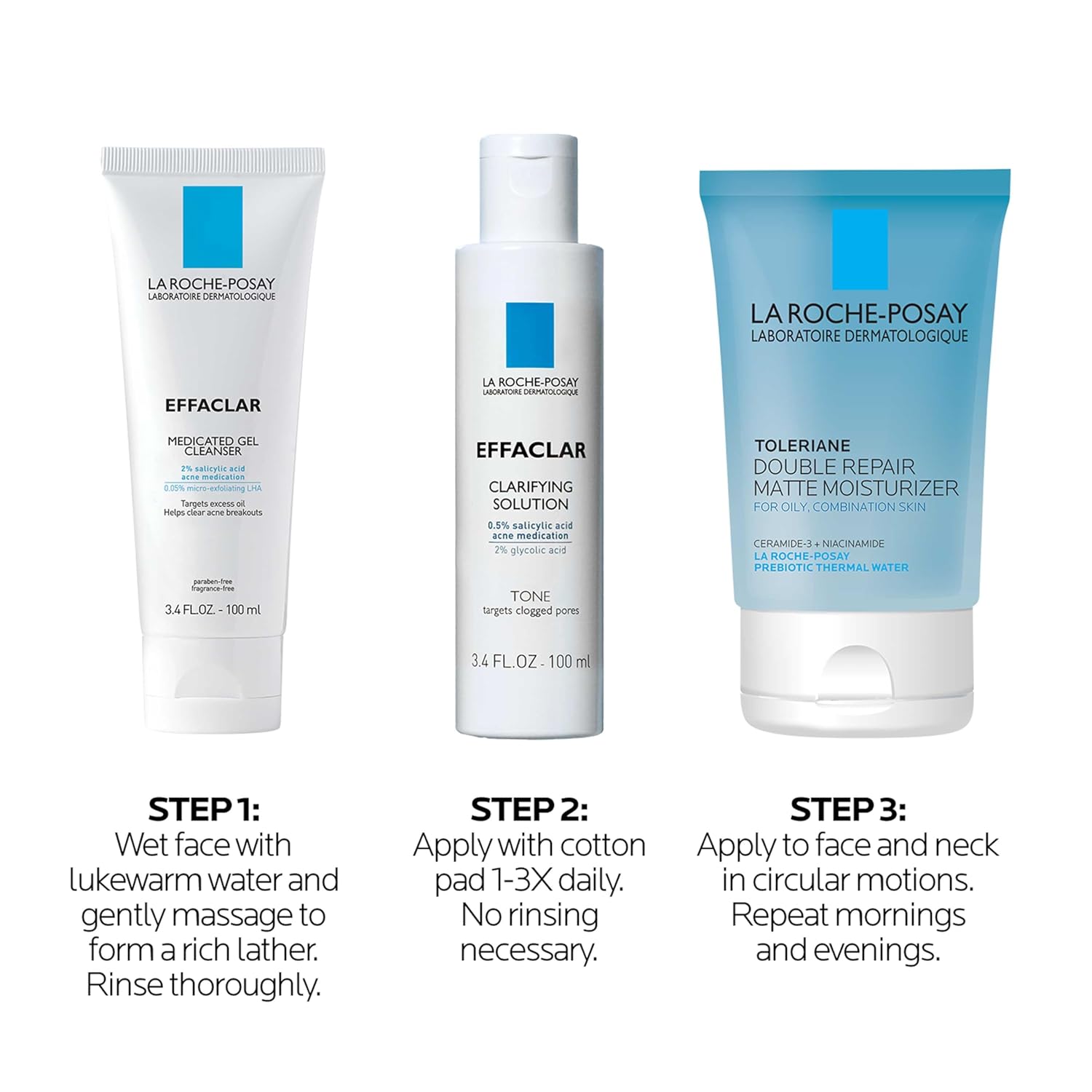 La Roche-Posay Effaclar Daily Acne Kit w... 33 La Roche-Posay Effaclar Daily Acne Kit w... - Image 10
