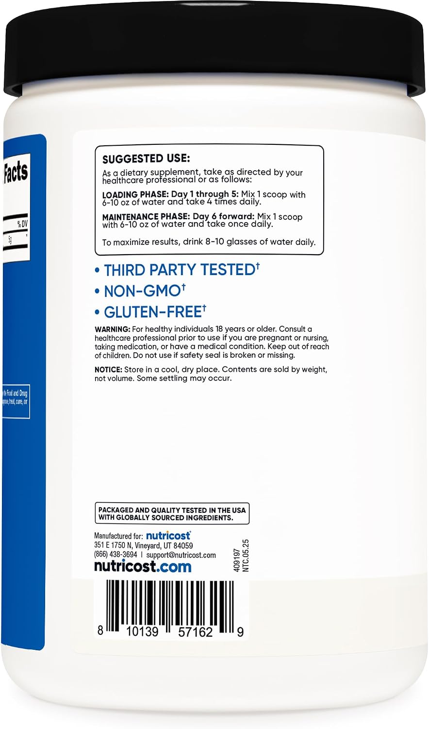 Nutricost Creatine Monohydrate Micronize... 5 Nutricost Creatine Monohydrate Micronize... - Image 5