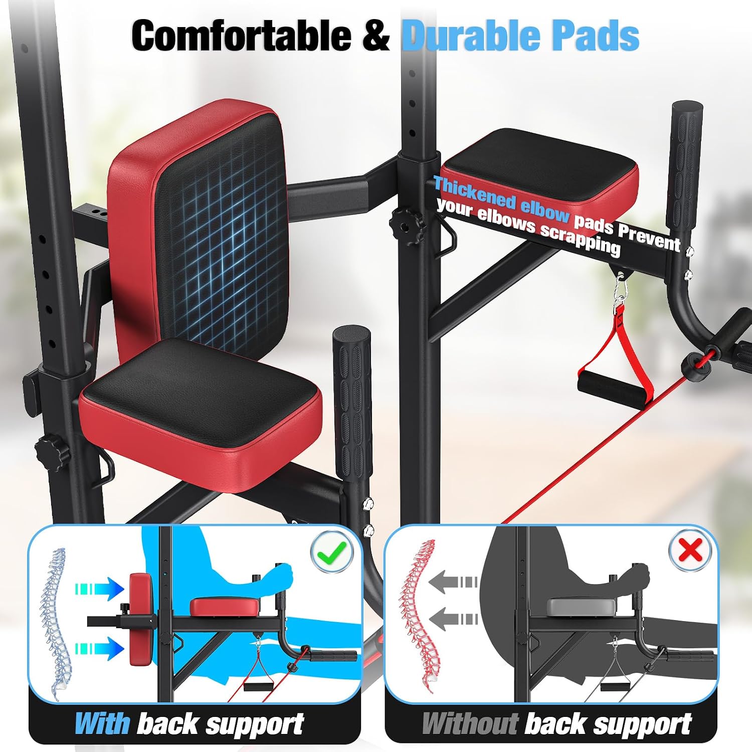 Pull Up Bar Free Standing for Multi-Func... 7 Pull Up Bar Free Standing for Multi-Func... - Image 7