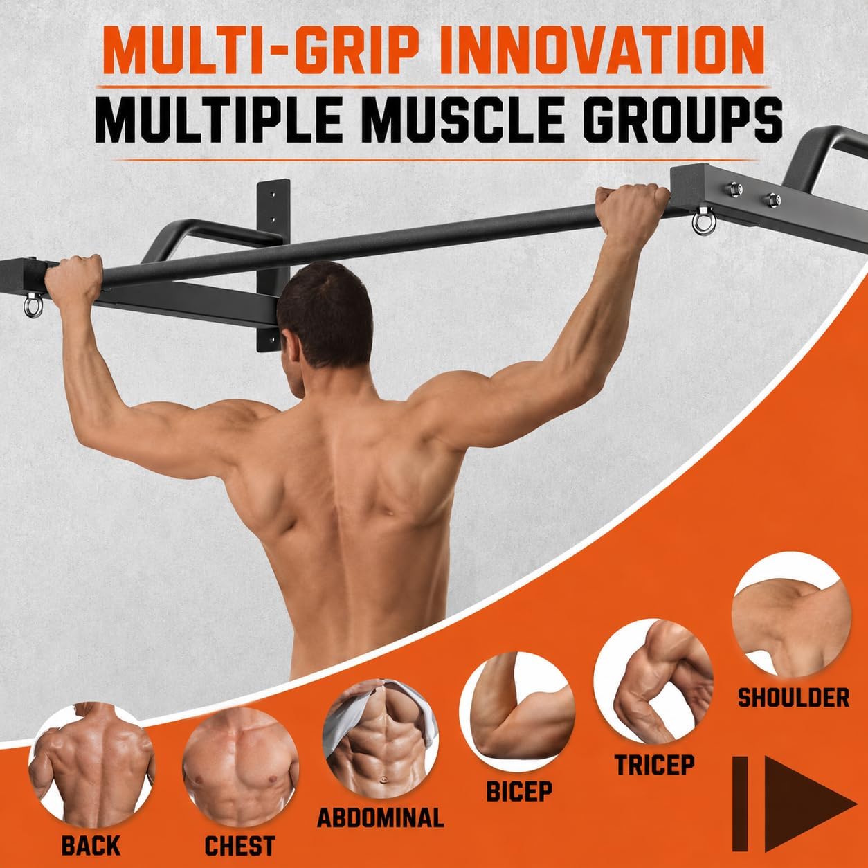 2026 Upgrade Pull Up Bar Wall Mounted - ... 8 2026 Upgrade Pull Up Bar Wall Mounted - ... - Image 8