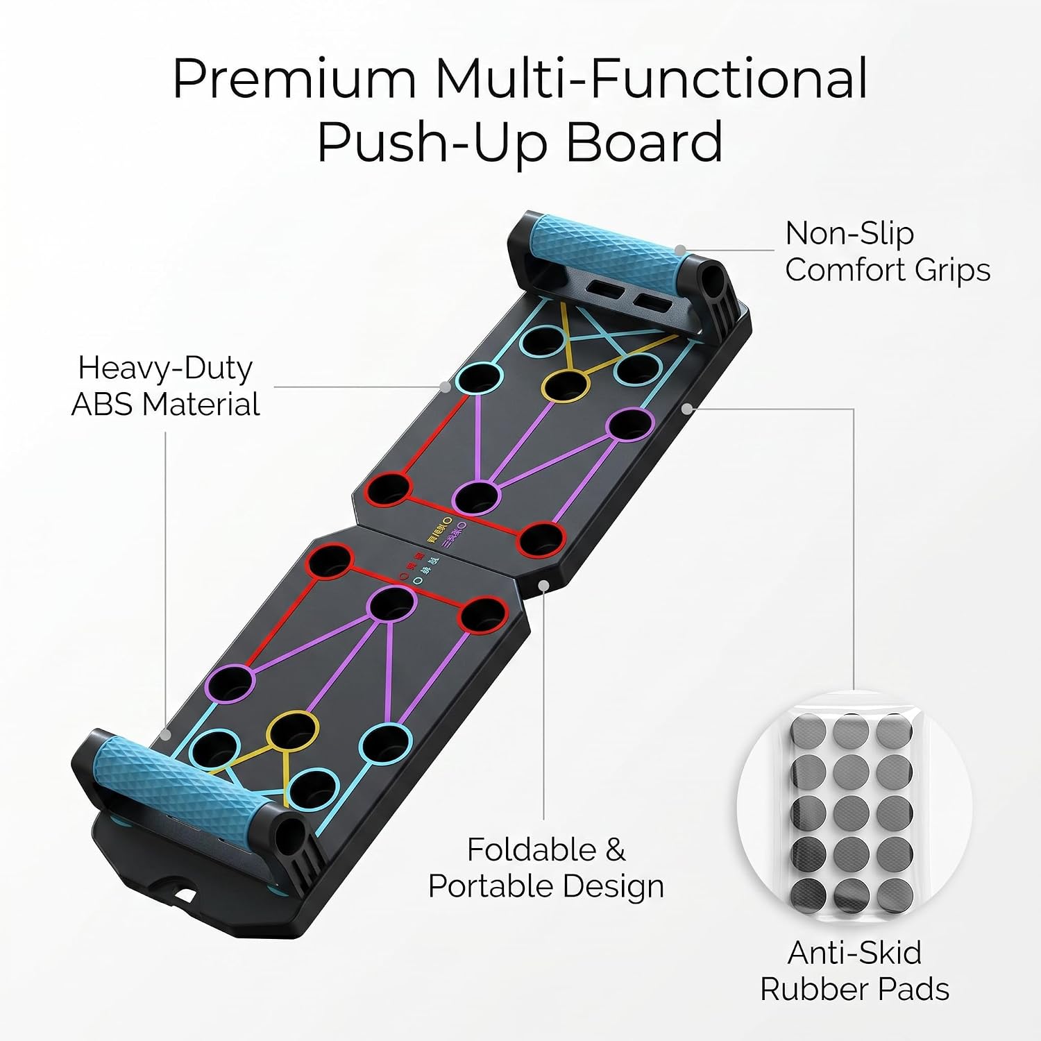 15 in 1 push up board for men solid Home... 5 15 in 1 push up board for men solid Home... - Image 5
