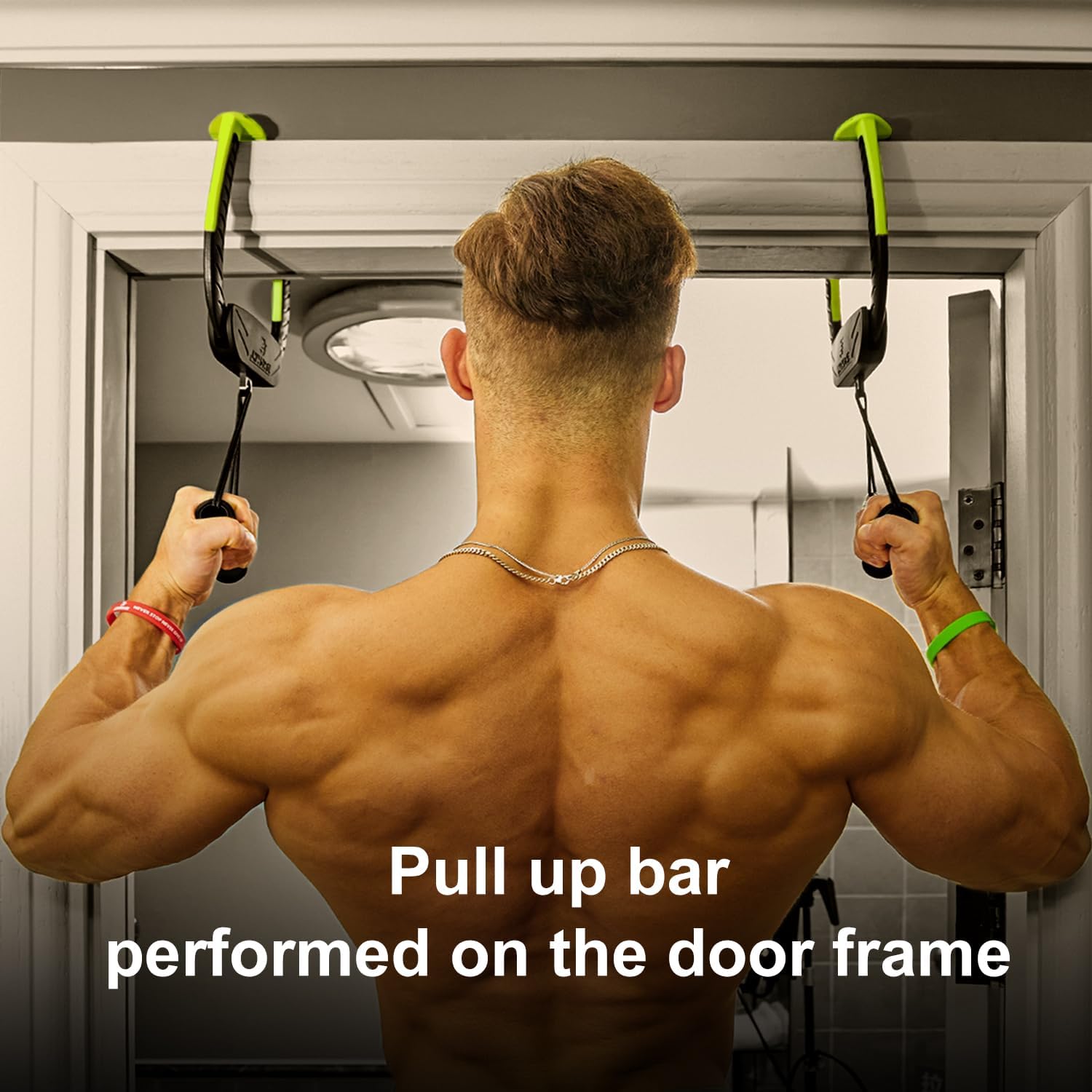Portable Pull Up Bar for Doorway, 2 Inde... 7 Portable Pull Up Bar for Doorway, 2 Inde... - Image 7