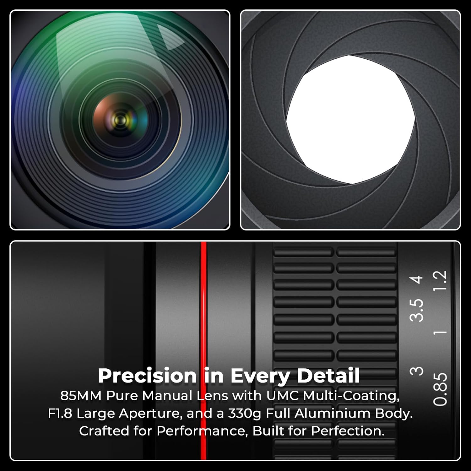 EF 85mm f1.8 Portrait Lens - MF for Cano... 7 EF 85mm f1.8 Portrait Lens - MF for Cano... - Image 7