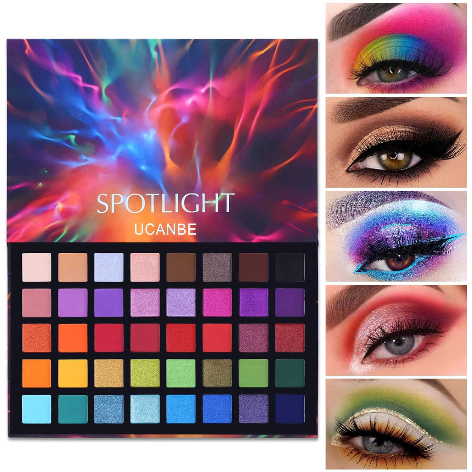 UCANBE Spotlight Eyeshadow Palette Profe... 2 UCANBE Spotlight Eyeshadow Palette Profe... - Image 2