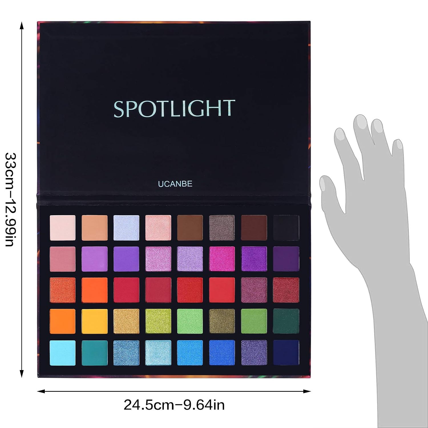 UCANBE Spotlight Eyeshadow Palette Profe... 6 UCANBE Spotlight Eyeshadow Palette Profe... - Image 6