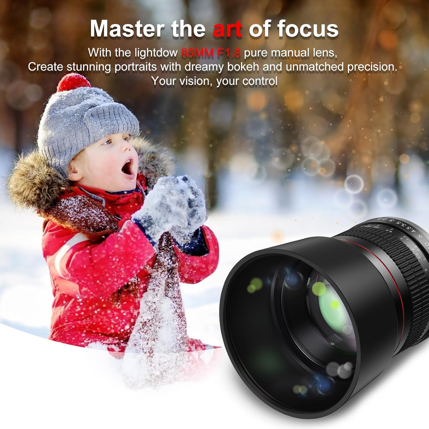 EF 85mm f1.8 Portrait Lens - MF for Cano... 4 EF 85mm f1.8 Portrait Lens - MF for Cano... - Image 4