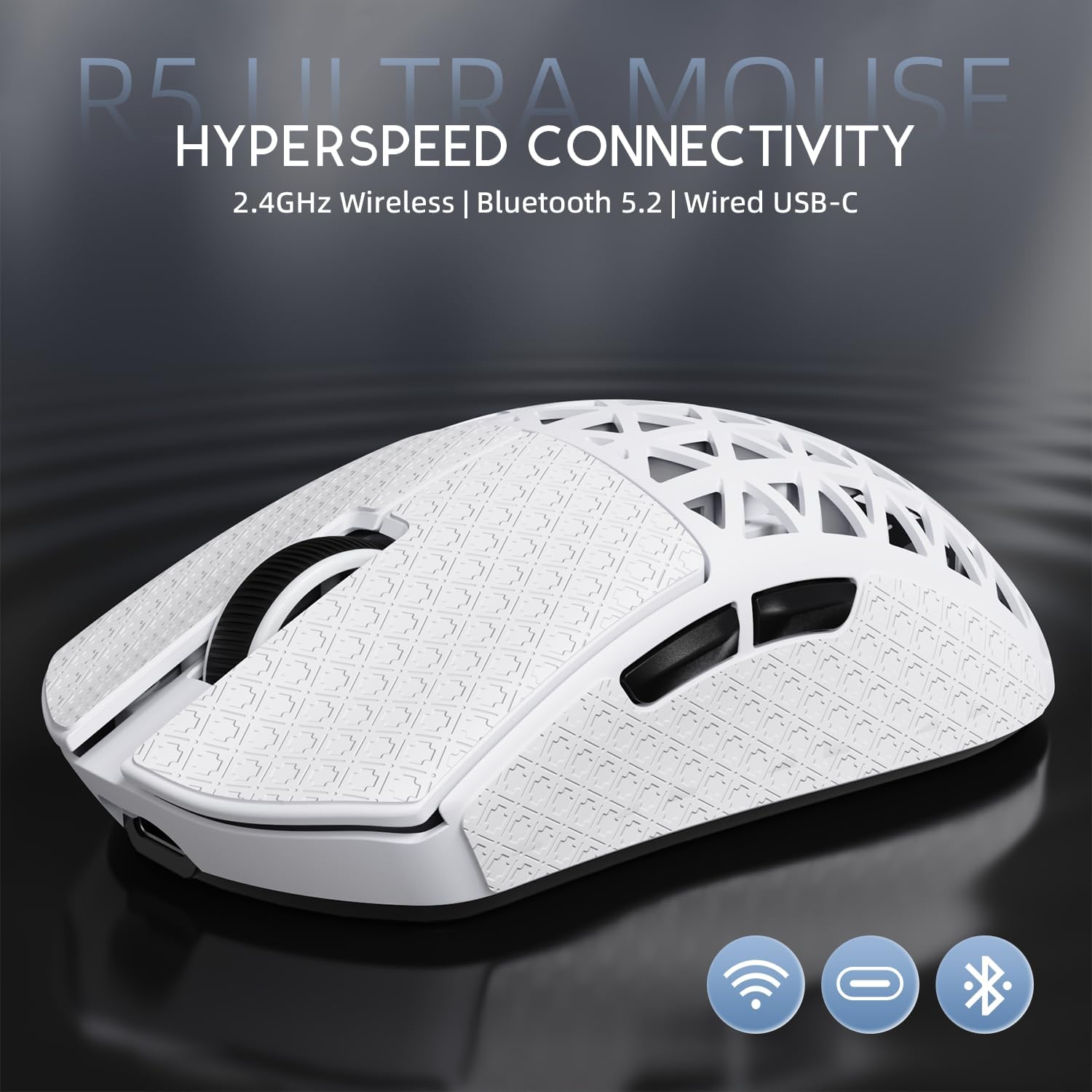 ATTACK SHARK R5Ultra 8K Carbon Fiber Wir... 4 ATTACK SHARK R5Ultra 8K Carbon Fiber Wir... - Image 4