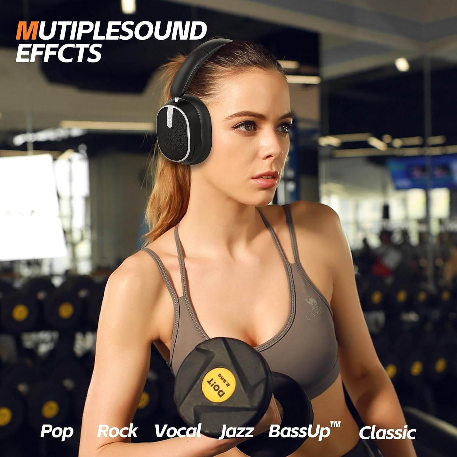 Over Ear Wireless Headphones with 120H P... 9 Over Ear Wireless Headphones with 120H P... - Image 9