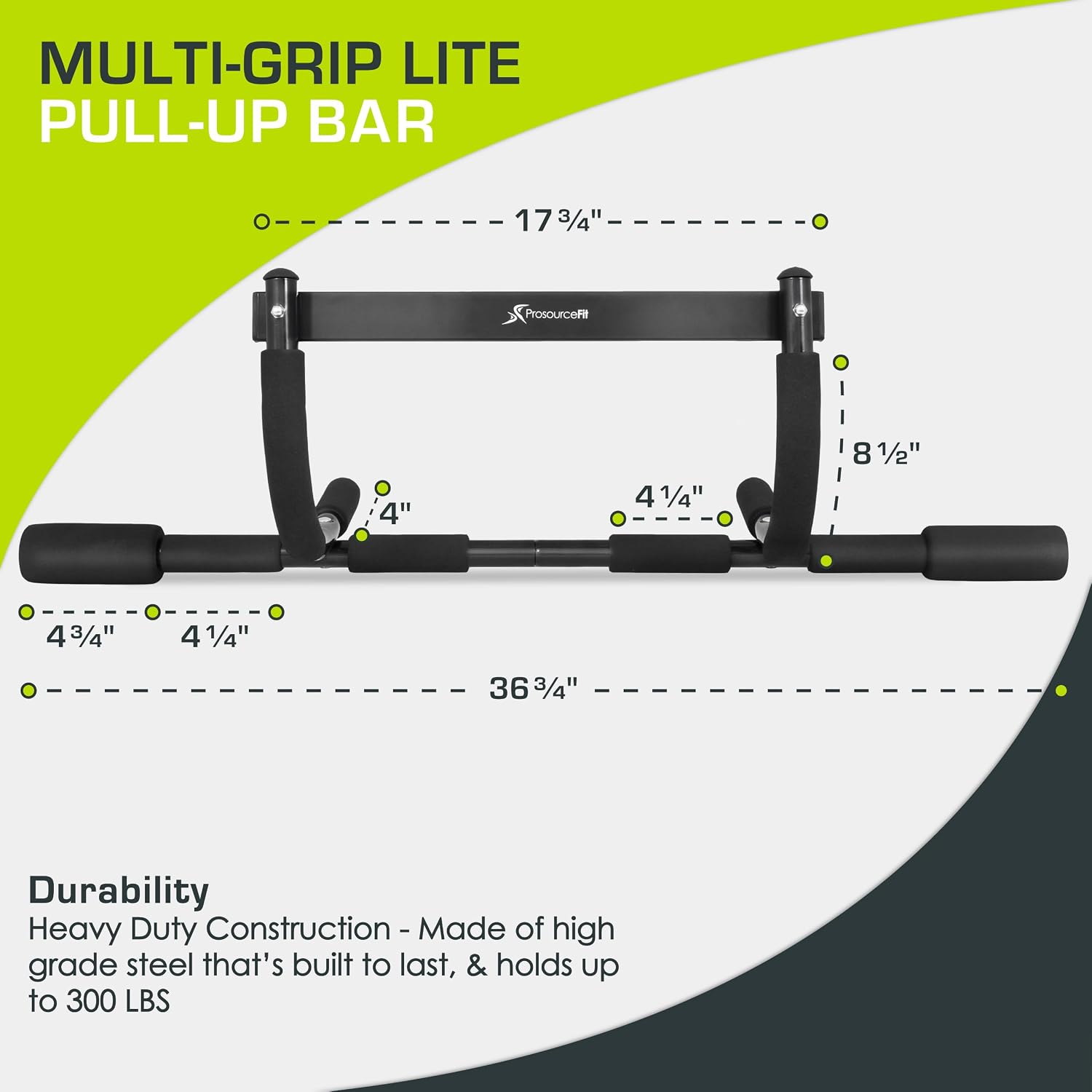 ProsourceFit Pull Up Bar for Multi Use F... 4 ProsourceFit Pull Up Bar for Multi Use F... - Image 4