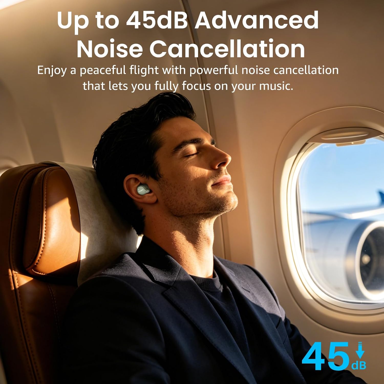 TOZO NC9 Hybrid Active Noise Cancelling ... 2 TOZO NC9 Hybrid Active Noise Cancelling ... - Image 2