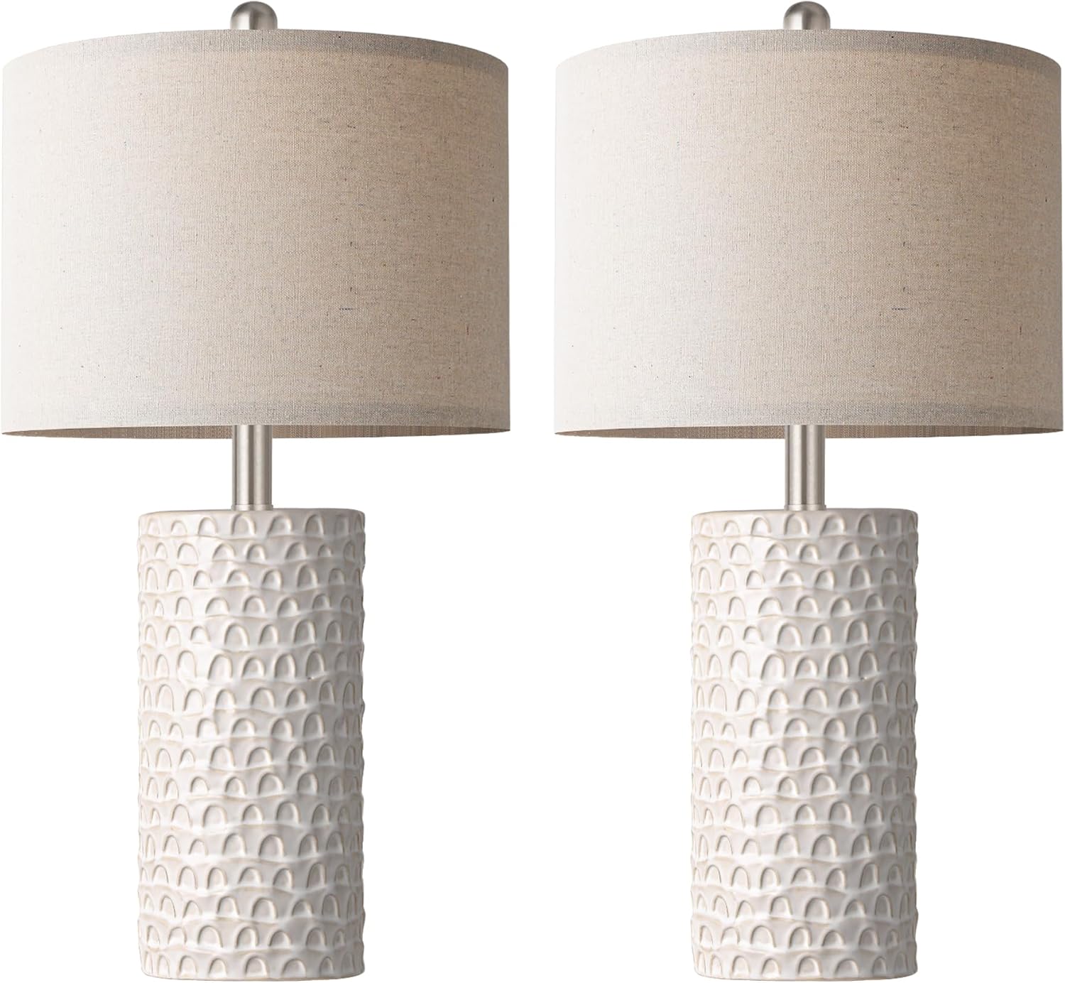 23" Modern Ceramic Table Lamp Set of 2, ... 2 23" Modern Ceramic Table Lamp Set of 2, ... - Image 2