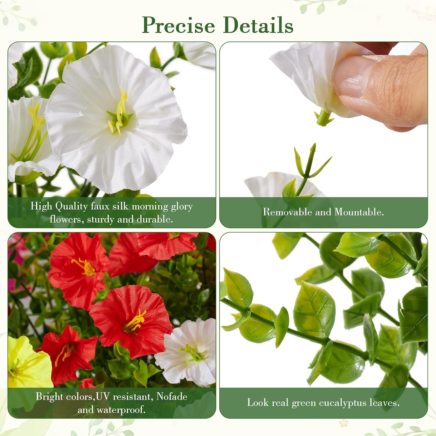 Artificial Flowers for Outdoors, 12 Bund... 4 Artificial Flowers for Outdoors, 12 Bund... - Image 4