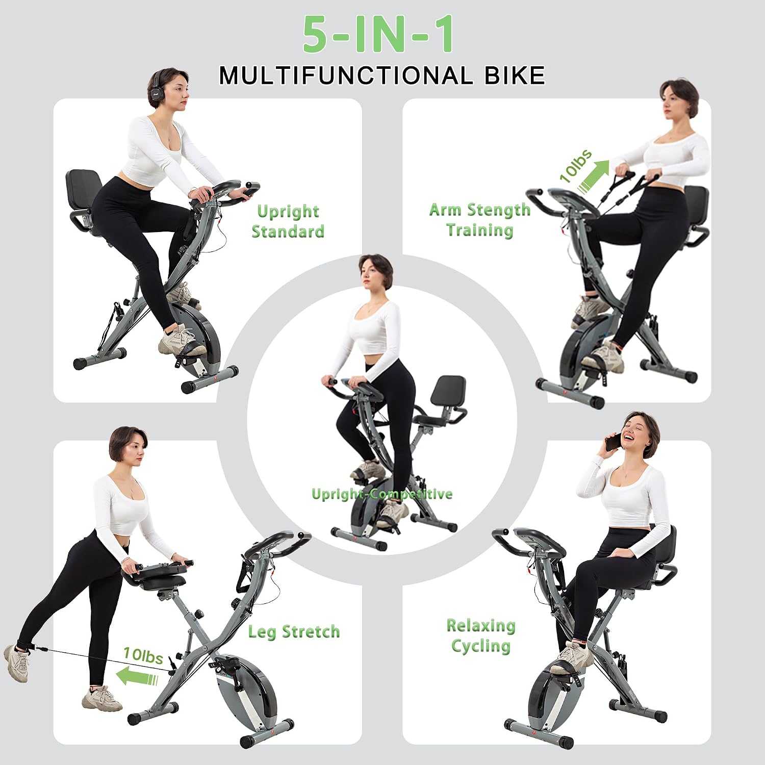 BARWING Stationary Exercise Bike for Hom... 5 BARWING Stationary Exercise Bike for Hom... - Image 5