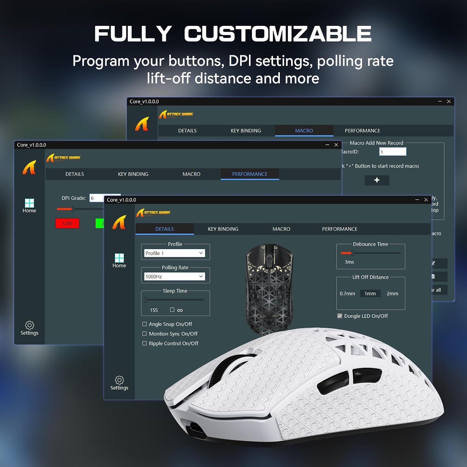 ATTACK SHARK R5Ultra 8K Carbon Fiber Wir... 9 ATTACK SHARK R5Ultra 8K Carbon Fiber Wir... - Image 9