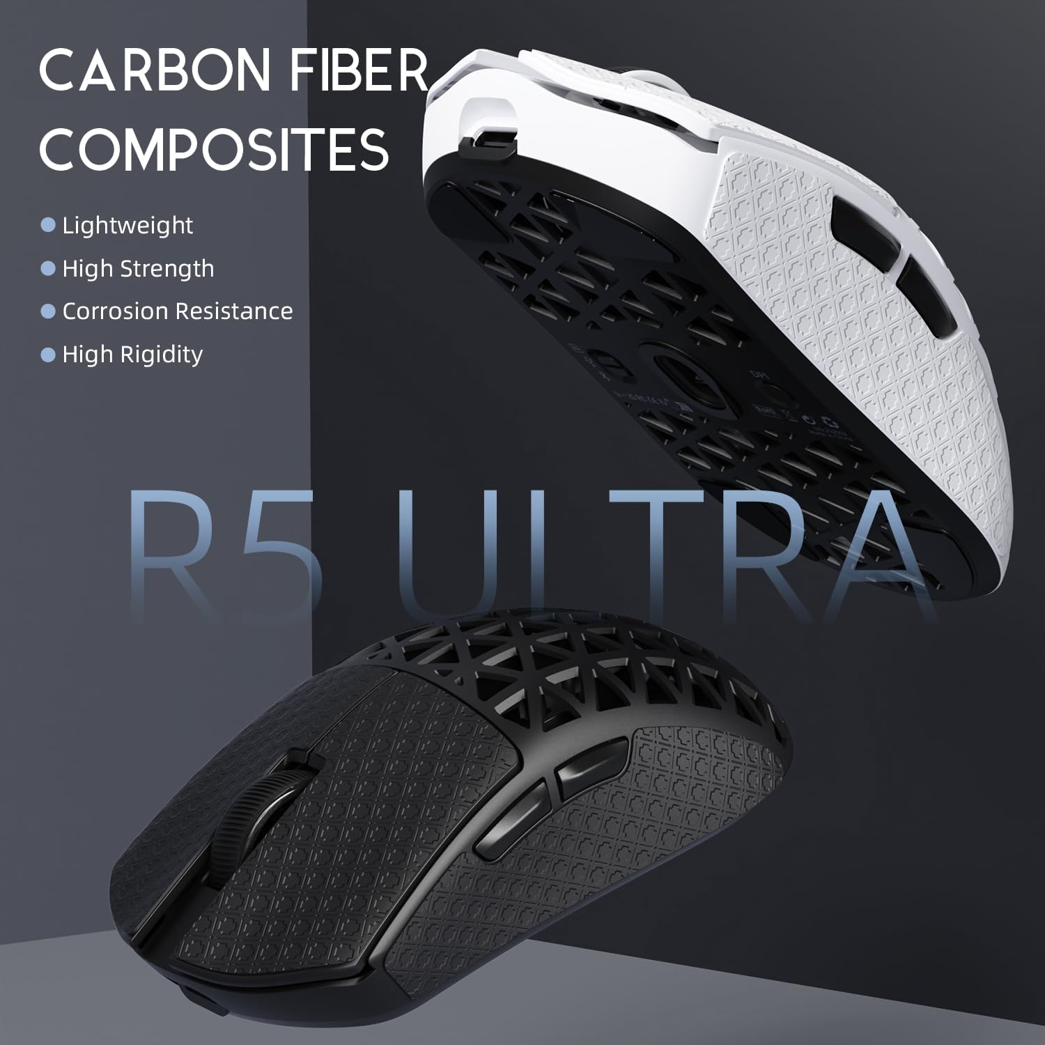 ATTACK SHARK R5Ultra 8K Carbon Fiber Wir... 2 ATTACK SHARK R5Ultra 8K Carbon Fiber Wir... - Image 2