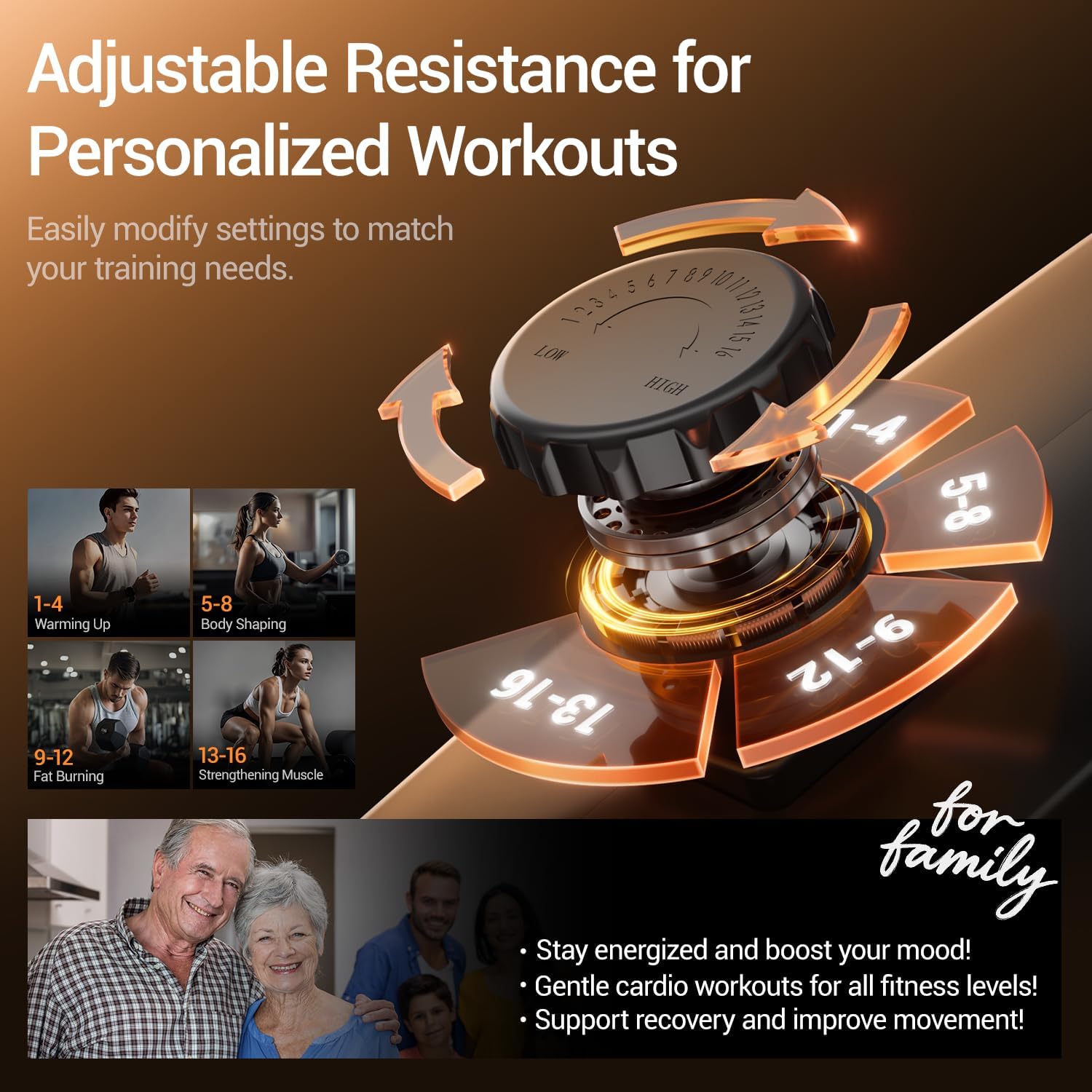 Recumbent Exercise Bike for Home,Station... 3 Recumbent Exercise Bike for Home,Station... - Image 3