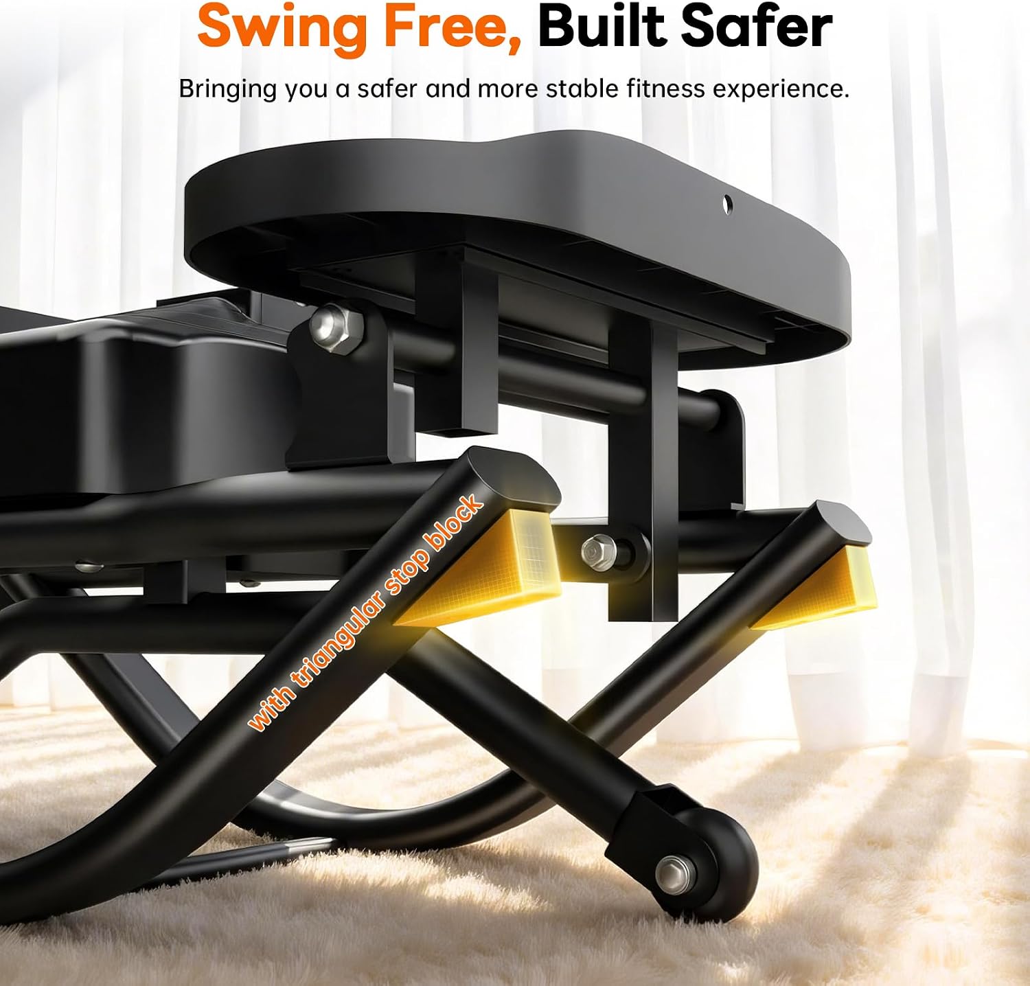 HXD-ERGO Rock Stepper with Elastic Resis... 2 HXD-ERGO Rock Stepper with Elastic Resis... - Image 2