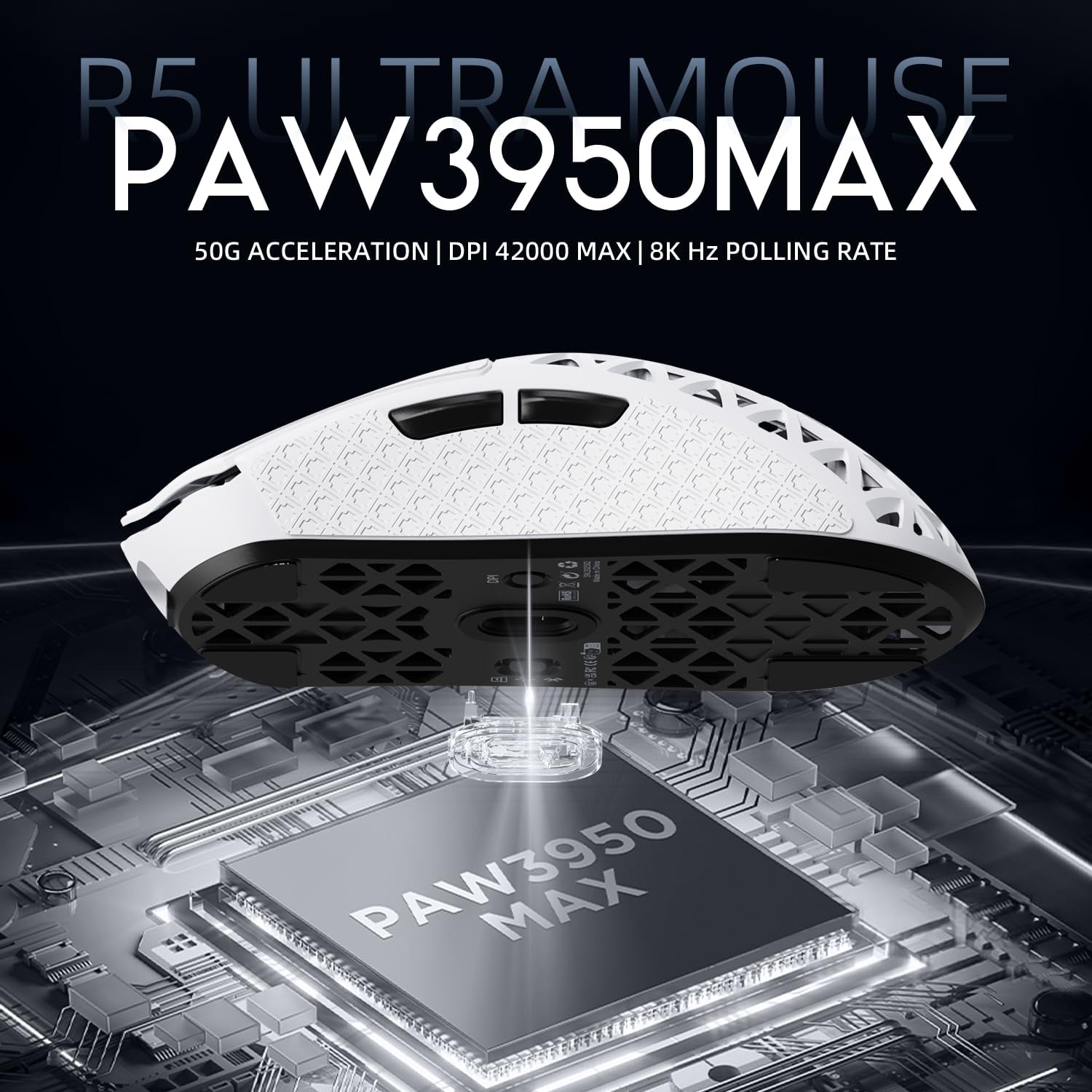 ATTACK SHARK R5Ultra 8K Carbon Fiber Wir... 5 ATTACK SHARK R5Ultra 8K Carbon Fiber Wir... - Image 5
