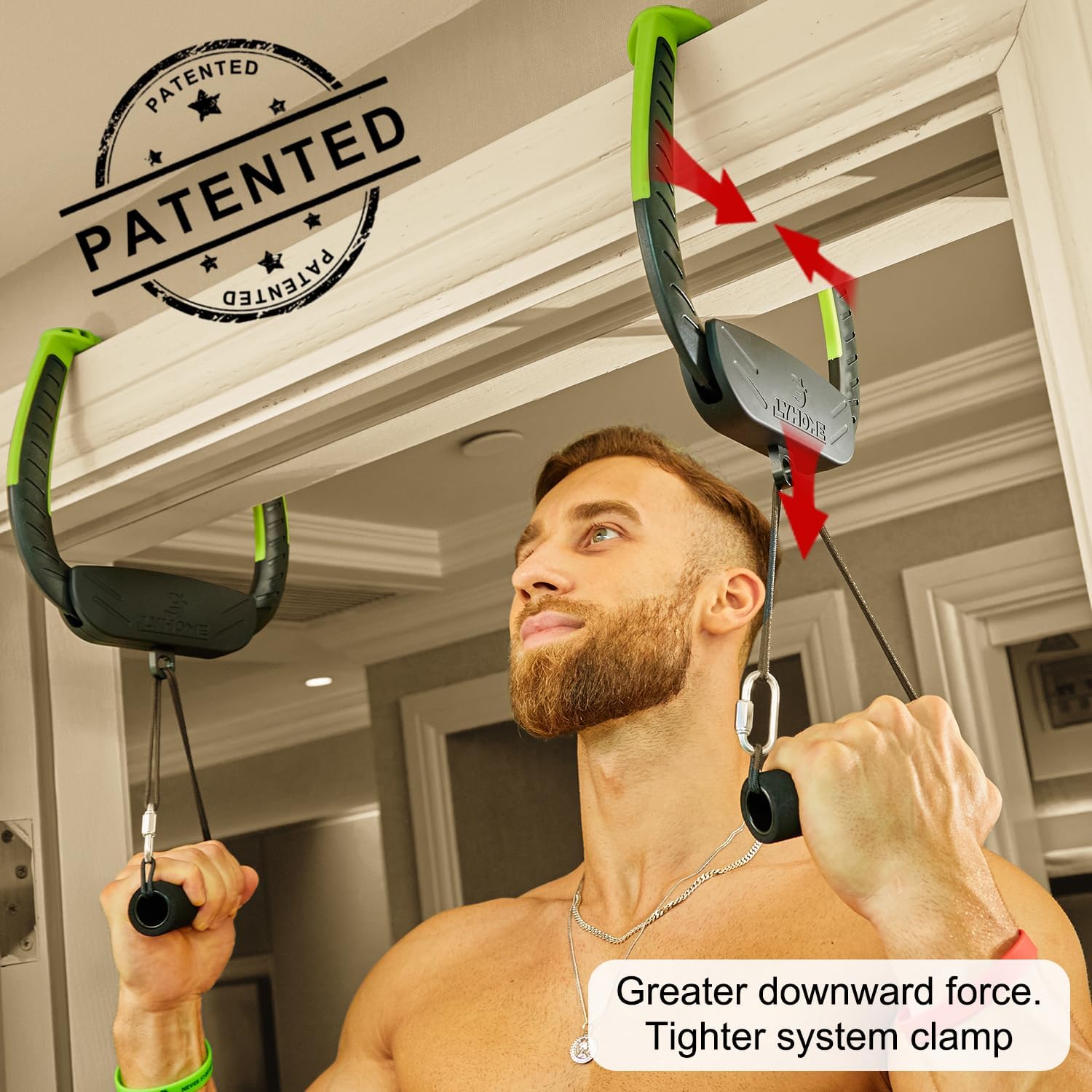 Portable Pull Up Bar for Doorway, 2 Inde... 5 Portable Pull Up Bar for Doorway, 2 Inde... - Image 5
