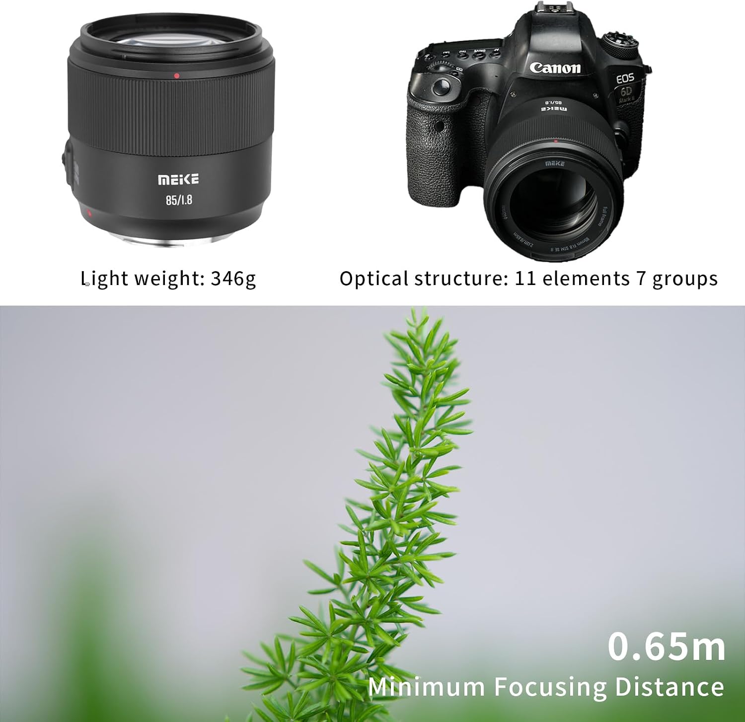 Meike 85mm F1.8 SE Mark II STM AF Full F... 3 Meike 85mm F1.8 SE Mark II STM AF Full F... - Image 3