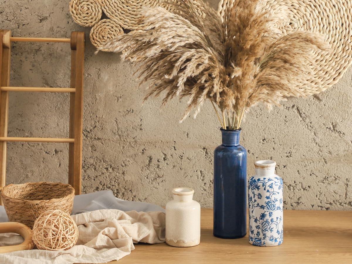 ooit Ceramic Vintage Vases Set of 3, Blu... 10 ooit Ceramic Vintage Vases Set of 3, Blu... - Image 10