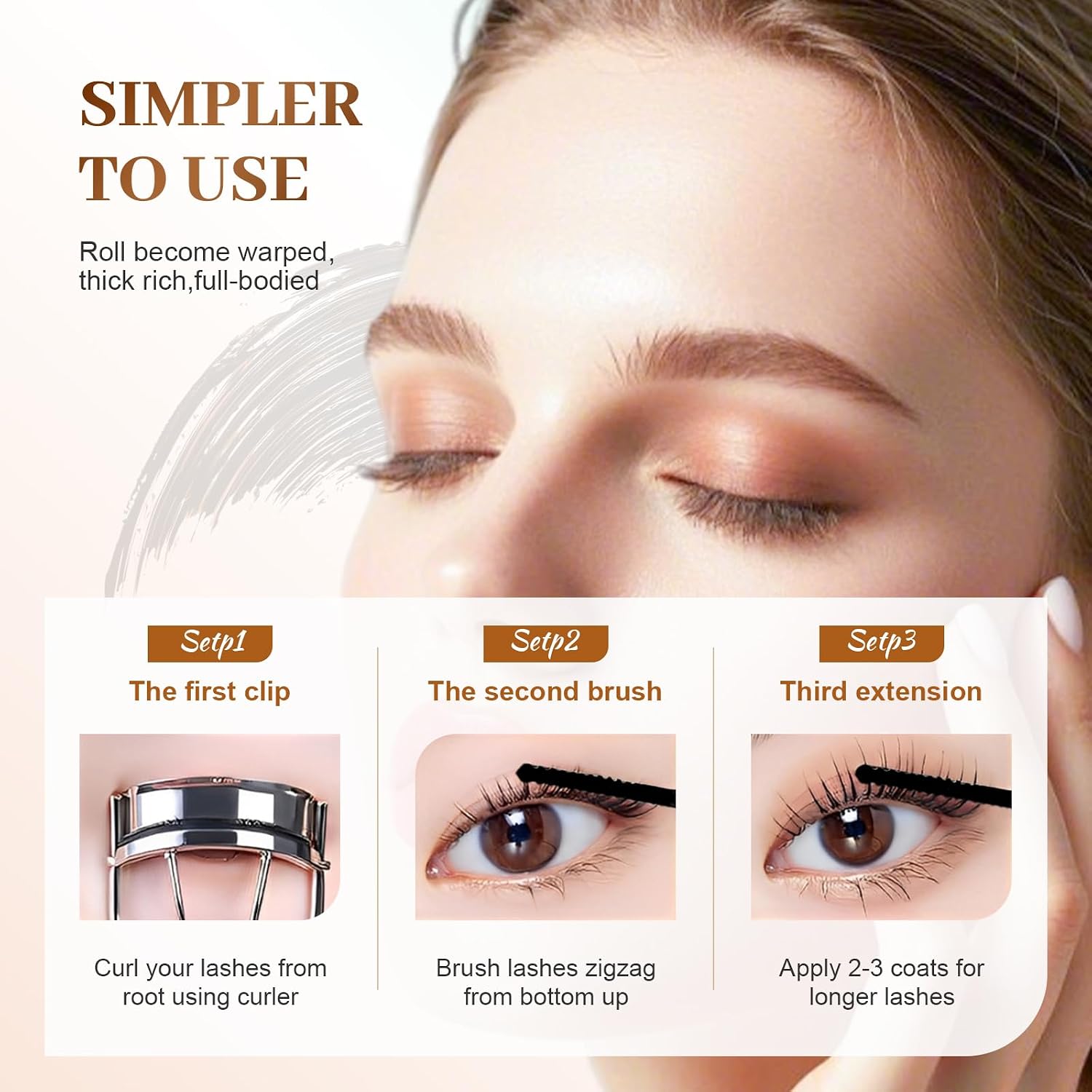 Mascara, Lift Wand Mascara for Everyday ... 6 Mascara, Lift Wand Mascara for Everyday ... - Image 6