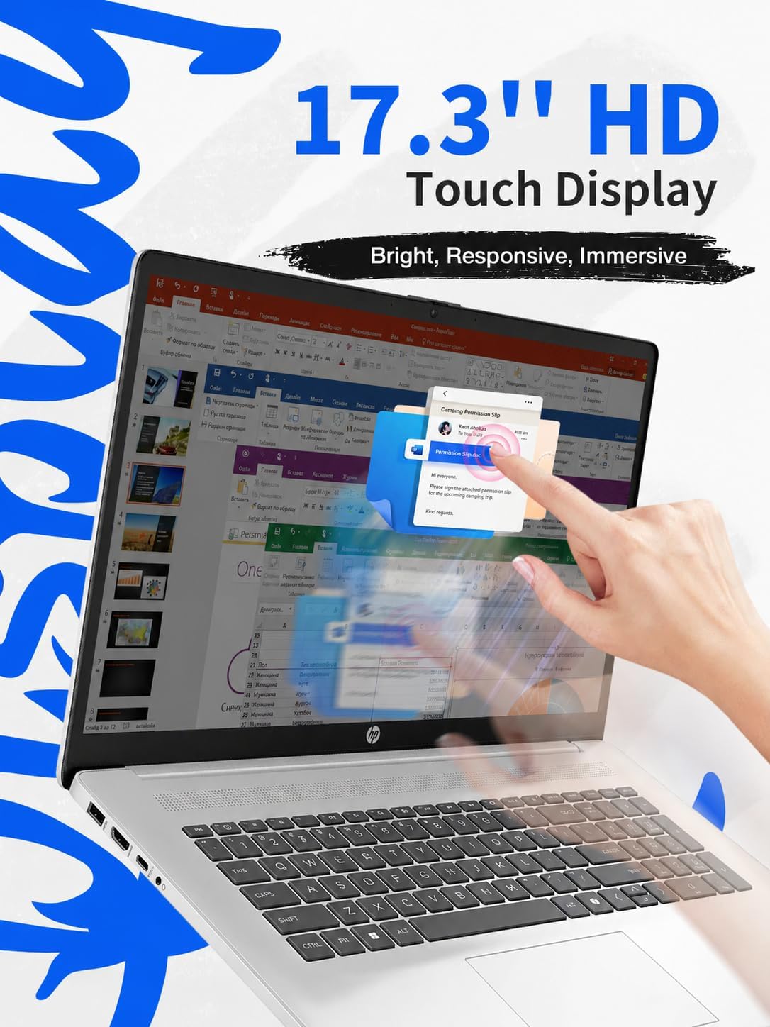 HP 17 Inch Touchscreen Laptop, 16GB RAM ... 6 HP 17 Inch Touchscreen Laptop, 16GB RAM ... - Image 6