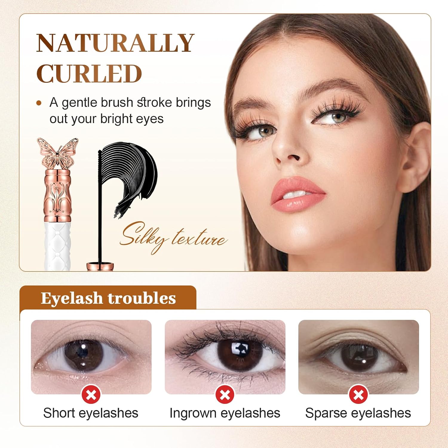 Mascara, Lift Wand Mascara for Everyday ... 3 Mascara, Lift Wand Mascara for Everyday ... - Image 3