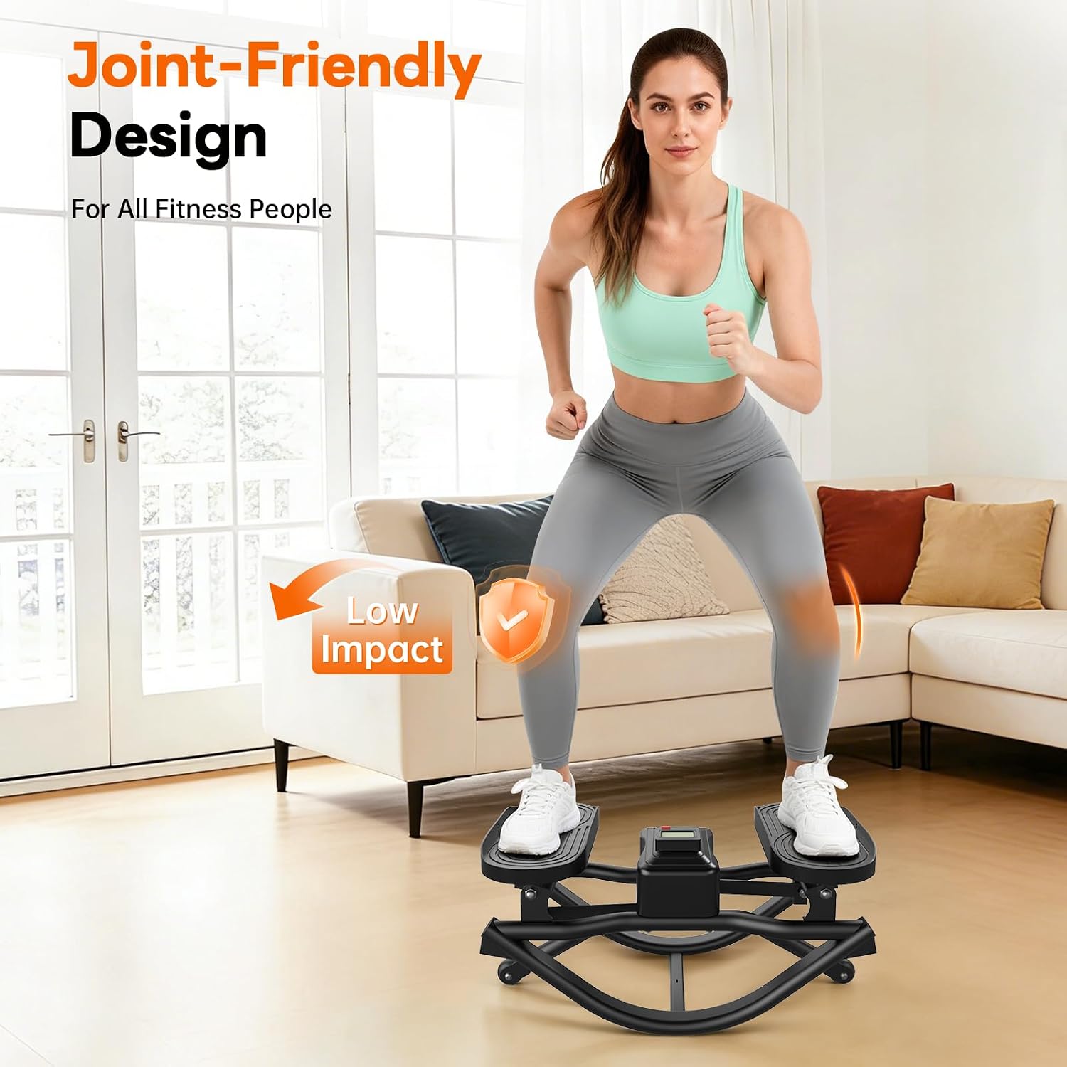 HXD-ERGO Rock Stepper with Elastic Resis... 4 HXD-ERGO Rock Stepper with Elastic Resis... - Image 4