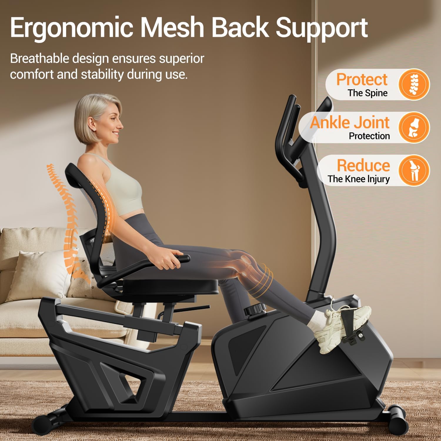 Recumbent Exercise Bike for Home,Station... 2 Recumbent Exercise Bike for Home,Station... - Image 2