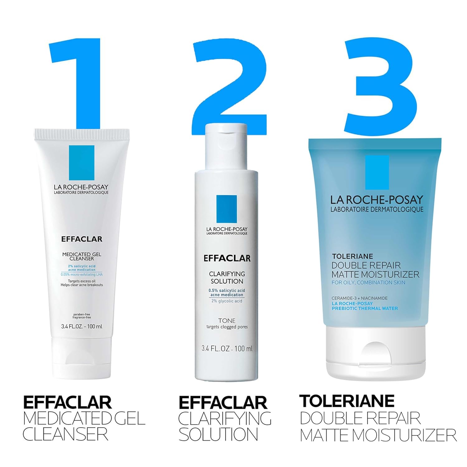 La Roche-Posay Effaclar Daily Acne Kit w... 9 La Roche-Posay Effaclar Daily Acne Kit w... - Image 9