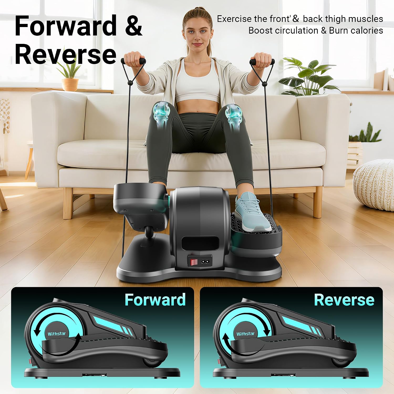 Under Desk Elliptical Machine - Electric... 7 Under Desk Elliptical Machine - Electric... - Image 7