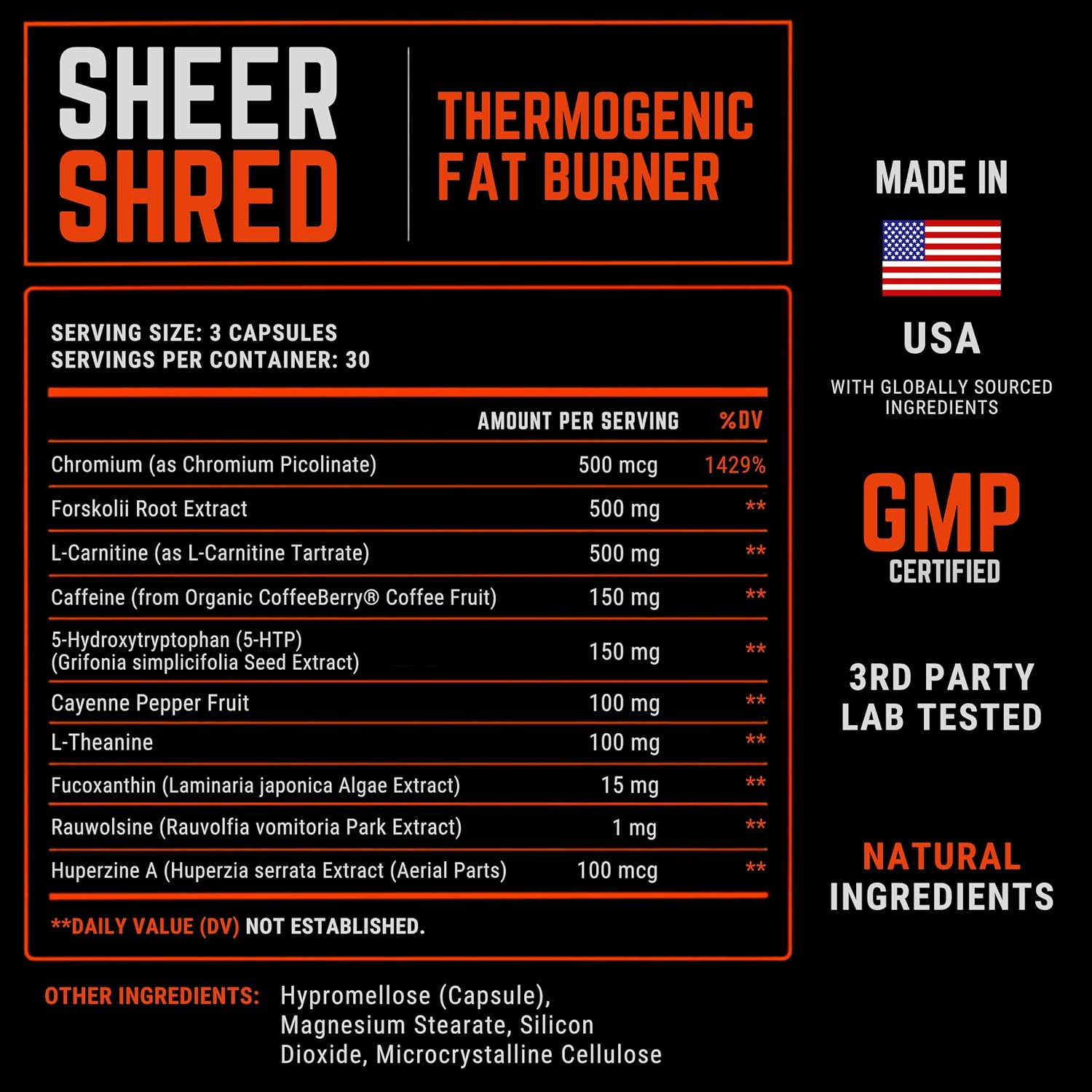 Fat Burner for Men with Clinical Dose Fo... 9 Fat Burner for Men with Clinical Dose Fo... - Image 9