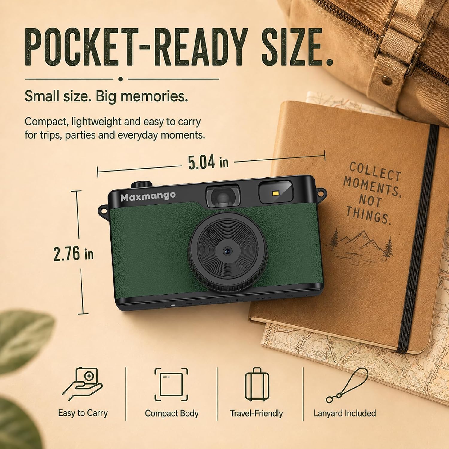 Maxmango D53 Vintage Digital Camera - Re... 8 Maxmango D53 Vintage Digital Camera - Re... - Image 8