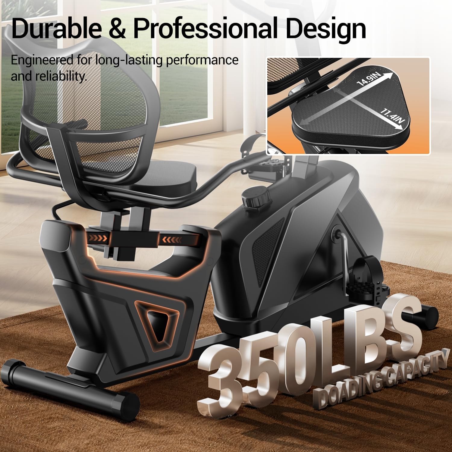 Recumbent Exercise Bike for Home,Station... 4 Recumbent Exercise Bike for Home,Station... - Image 4