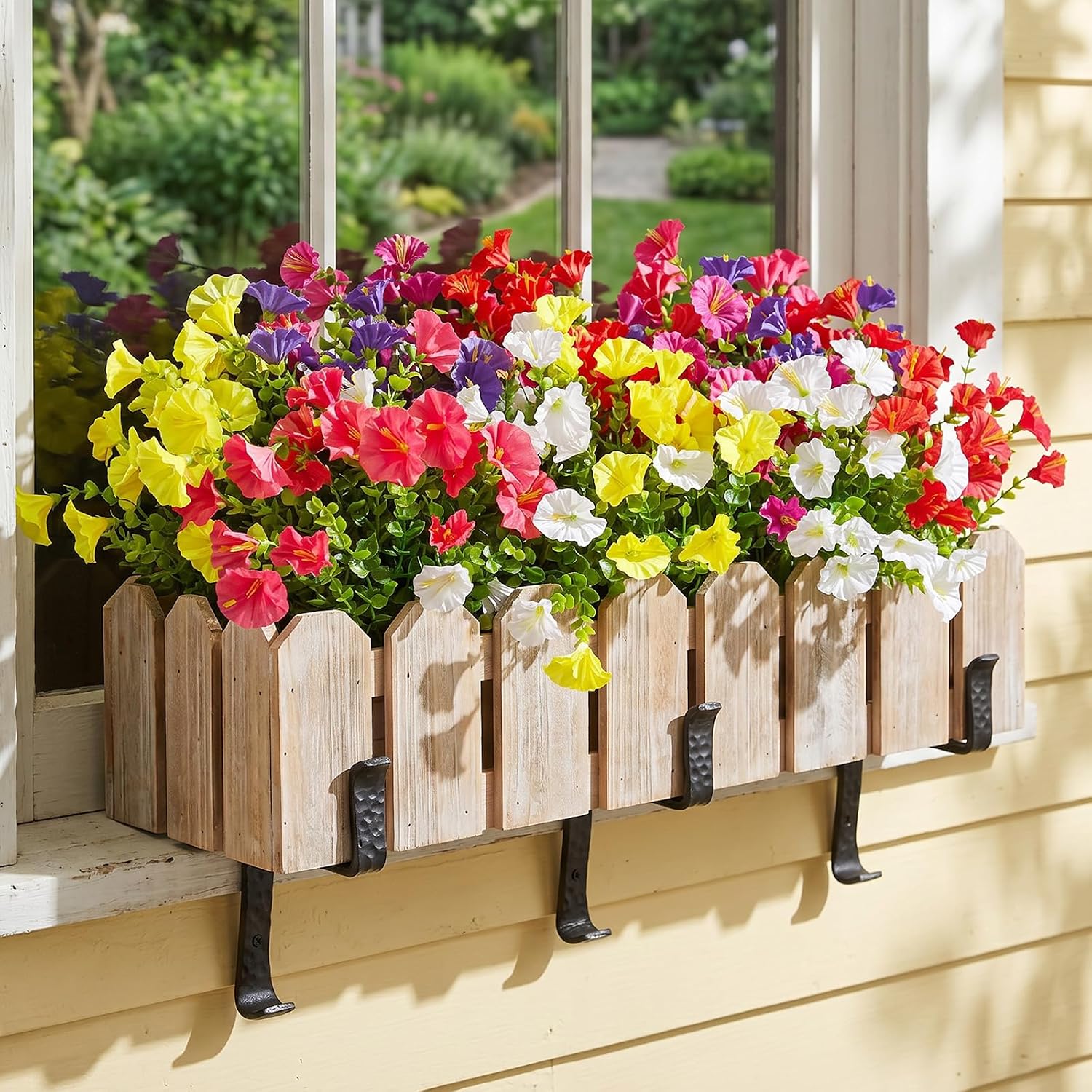 Artificial Flowers for Outdoors, 12 Bund... 7 Artificial Flowers for Outdoors, 12 Bund... - Image 7