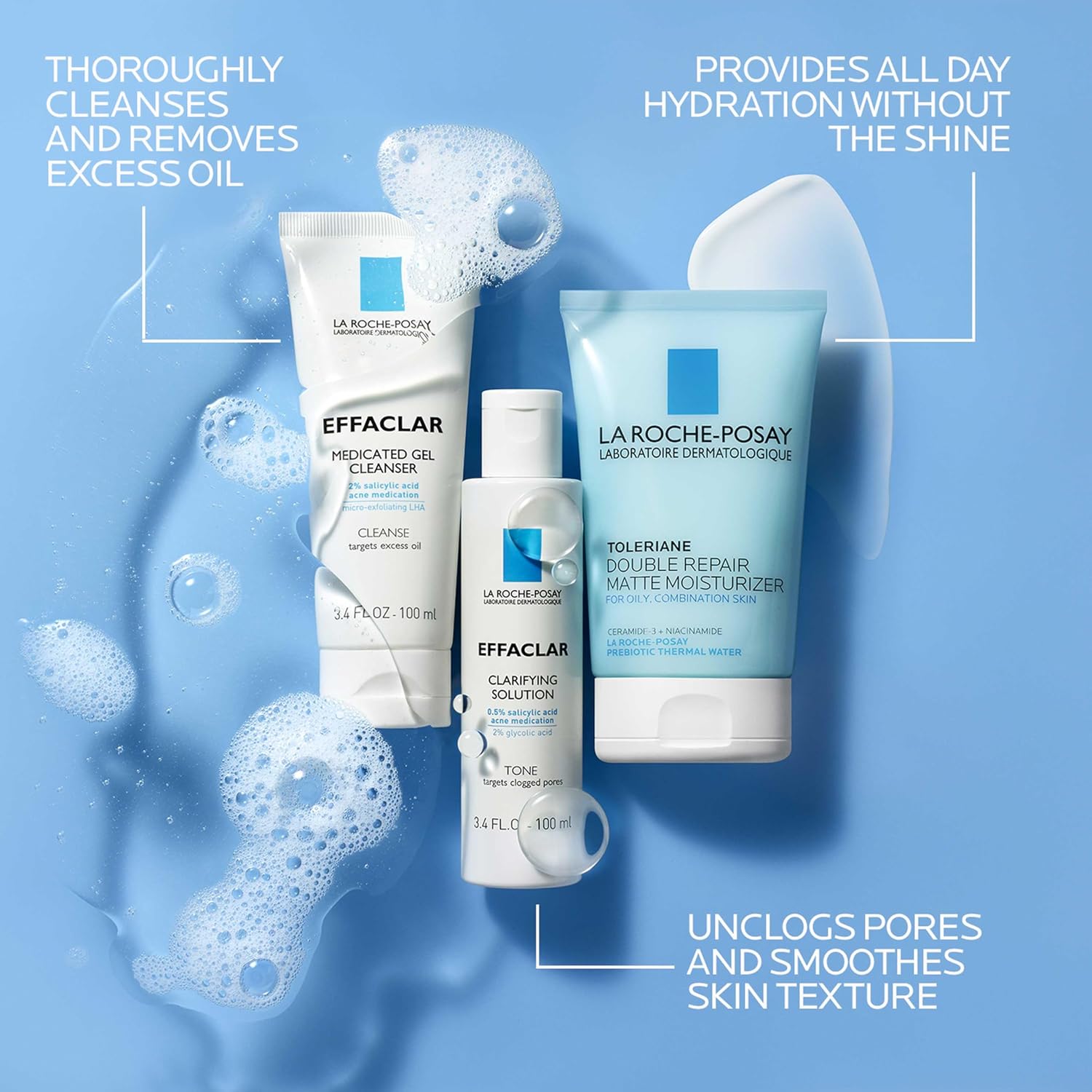 La Roche-Posay Effaclar Daily Acne Kit w... 5 La Roche-Posay Effaclar Daily Acne Kit w... - Image 5