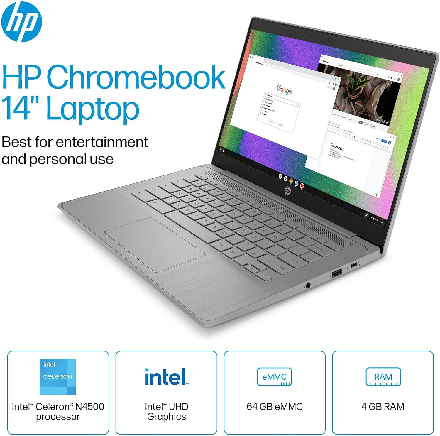HP Essential 2026 Laptop Chromebook for ... 2 HP Essential 2026 Laptop Chromebook for ... - Image 2