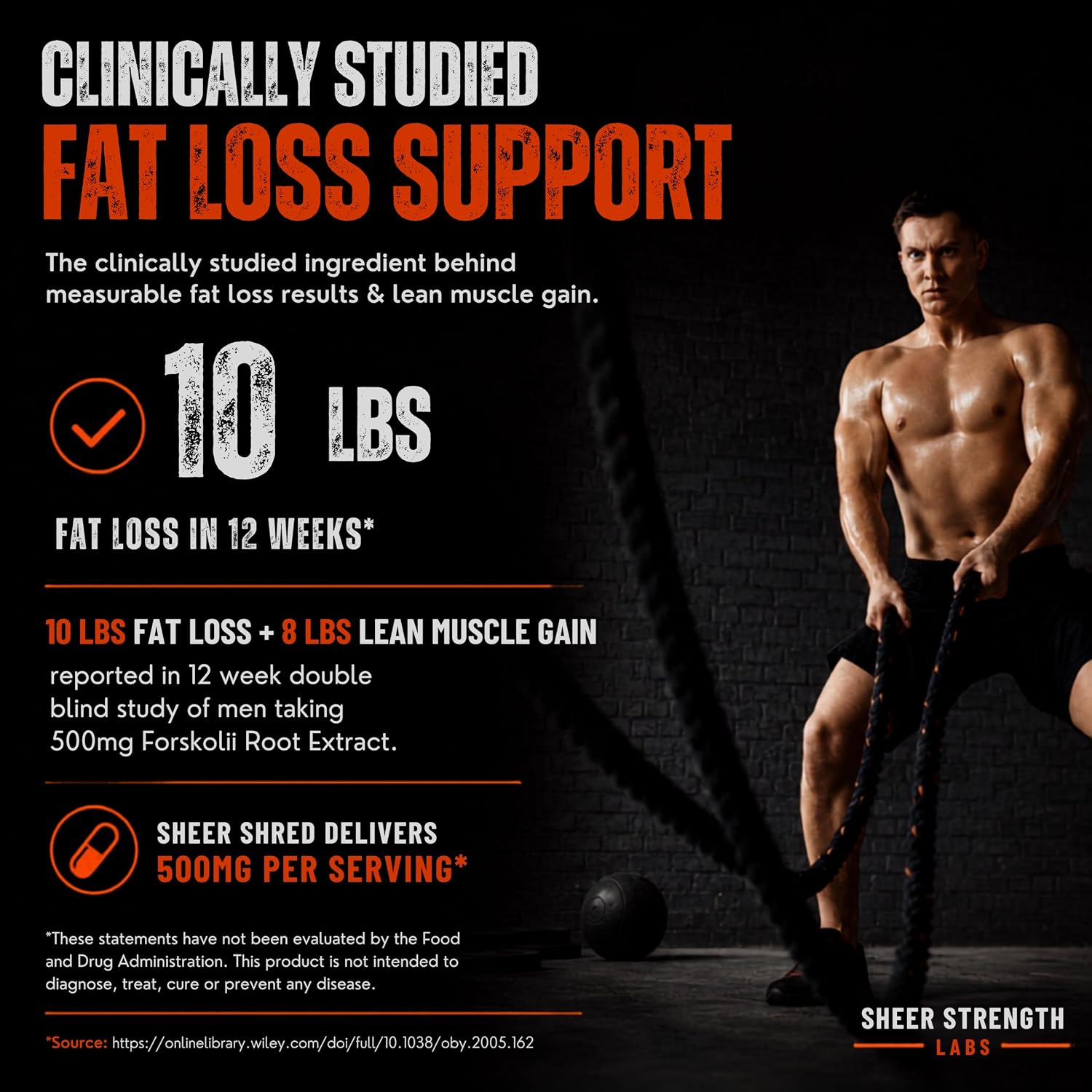 Fat Burner for Men with Clinical Dose Fo... 3 Fat Burner for Men with Clinical Dose Fo... - Image 3
