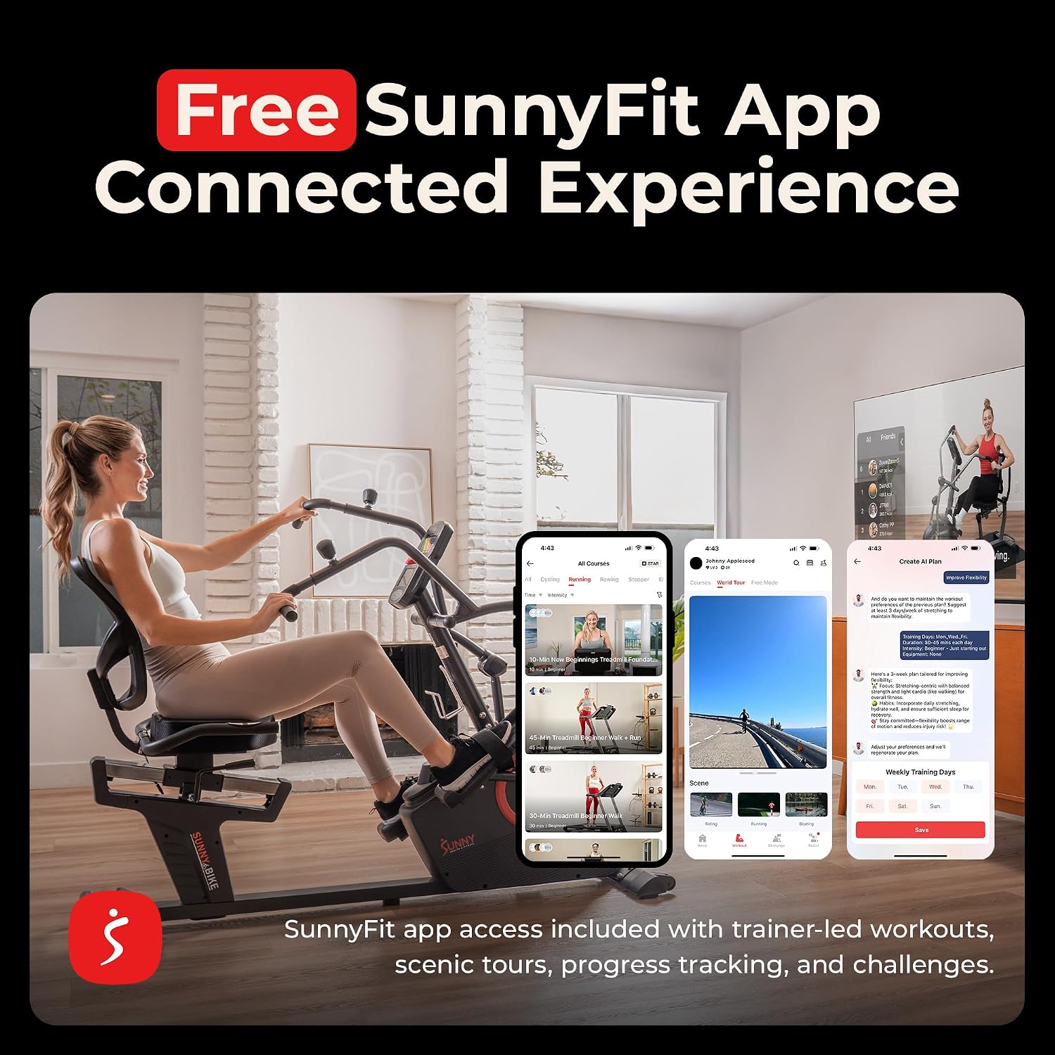 Sunny Health & Fitness Elite Recumbent C... 3 Sunny Health & Fitness Elite Recumbent C... - Image 3