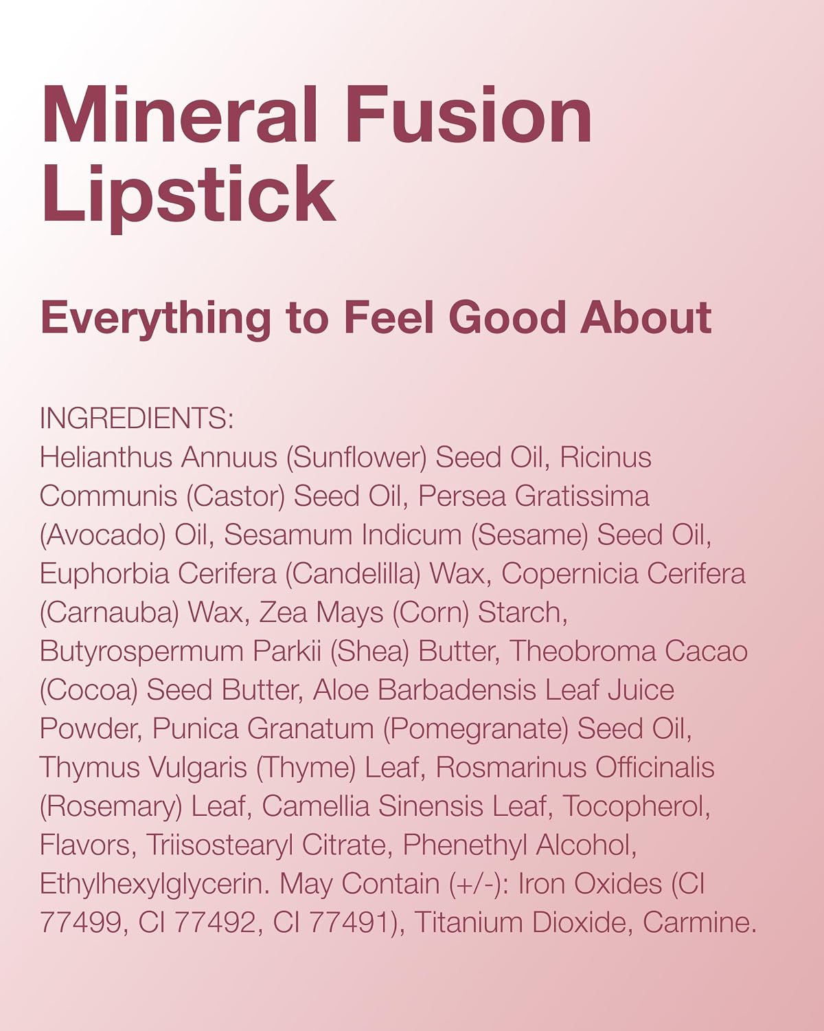 Mineral Fusion Gem Lip Stick, 0.137 oz (... 10 Mineral Fusion Gem Lip Stick, 0.137 oz (... - Image 10