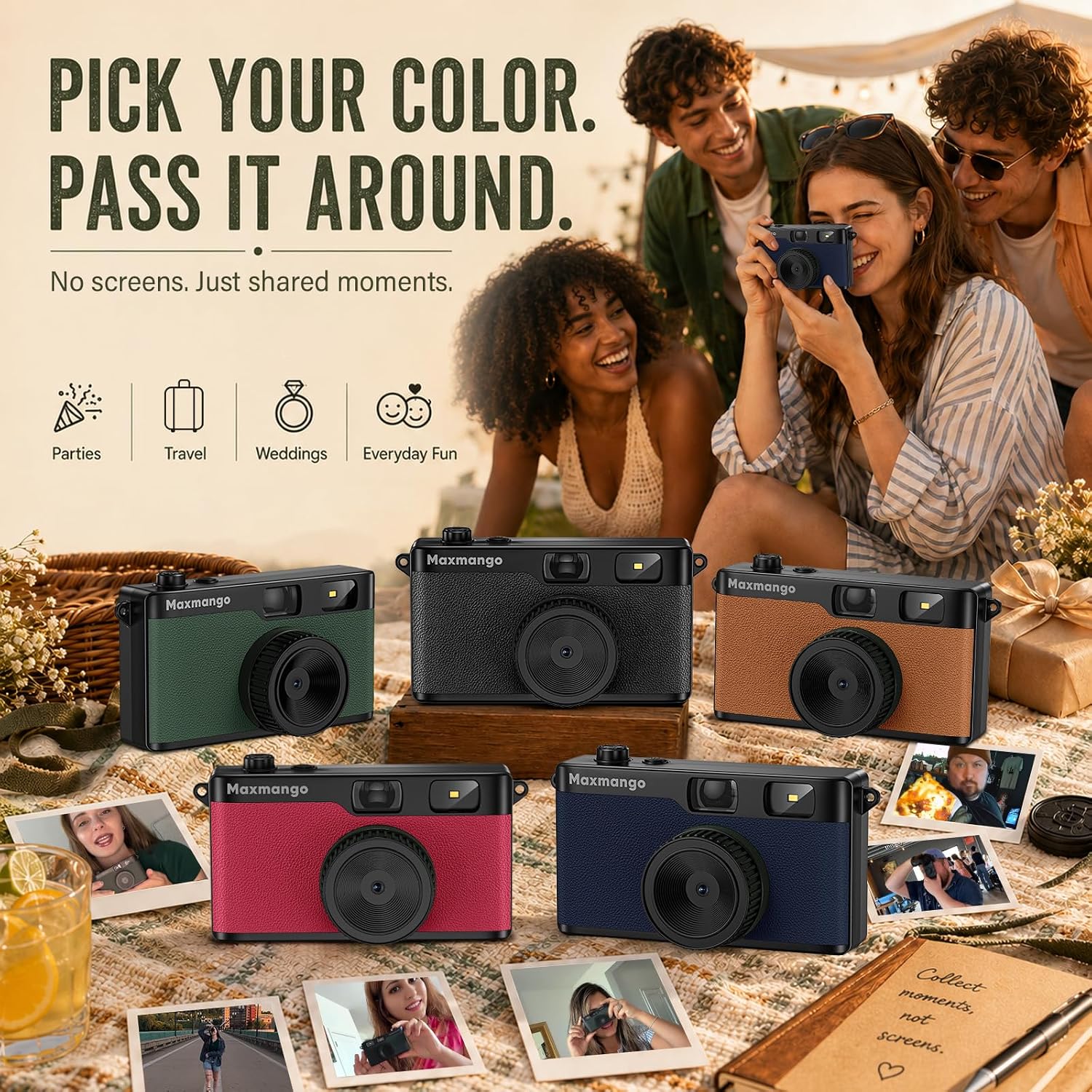 Maxmango D53 Vintage Digital Camera - Re... 9 Maxmango D53 Vintage Digital Camera - Re... - Image 9