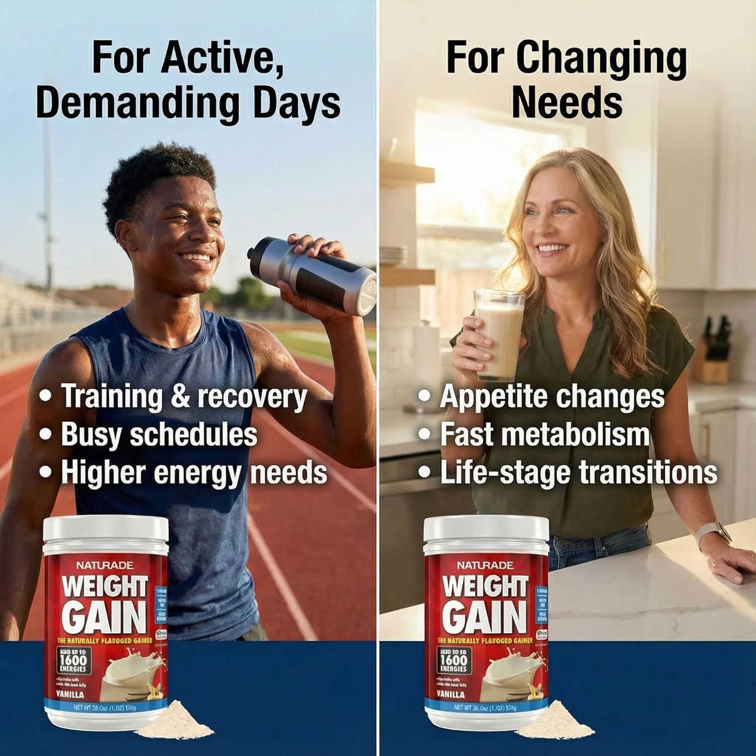 Naturade Weight Gain Nutrition Drink Mix... 5 Naturade Weight Gain Nutrition Drink Mix... - Image 5