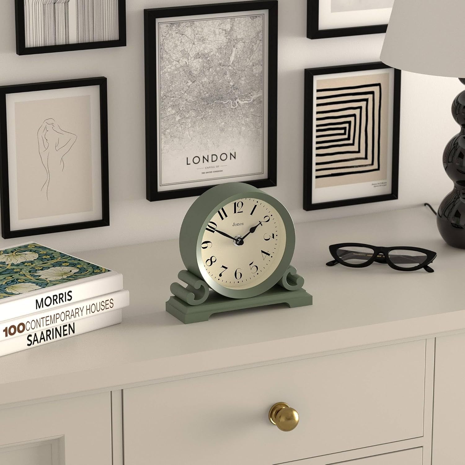 JONES CLOCKS® Saloon Mantel Clock | Smal... 5 JONES CLOCKS® Saloon Mantel Clock | Smal... - Image 5