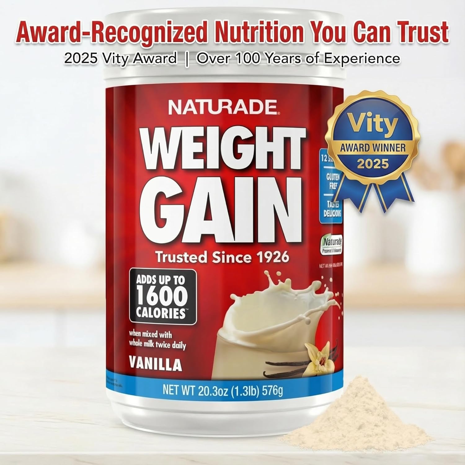Naturade Weight Gain Nutrition Drink Mix... 8 Naturade Weight Gain Nutrition Drink Mix... - Image 8