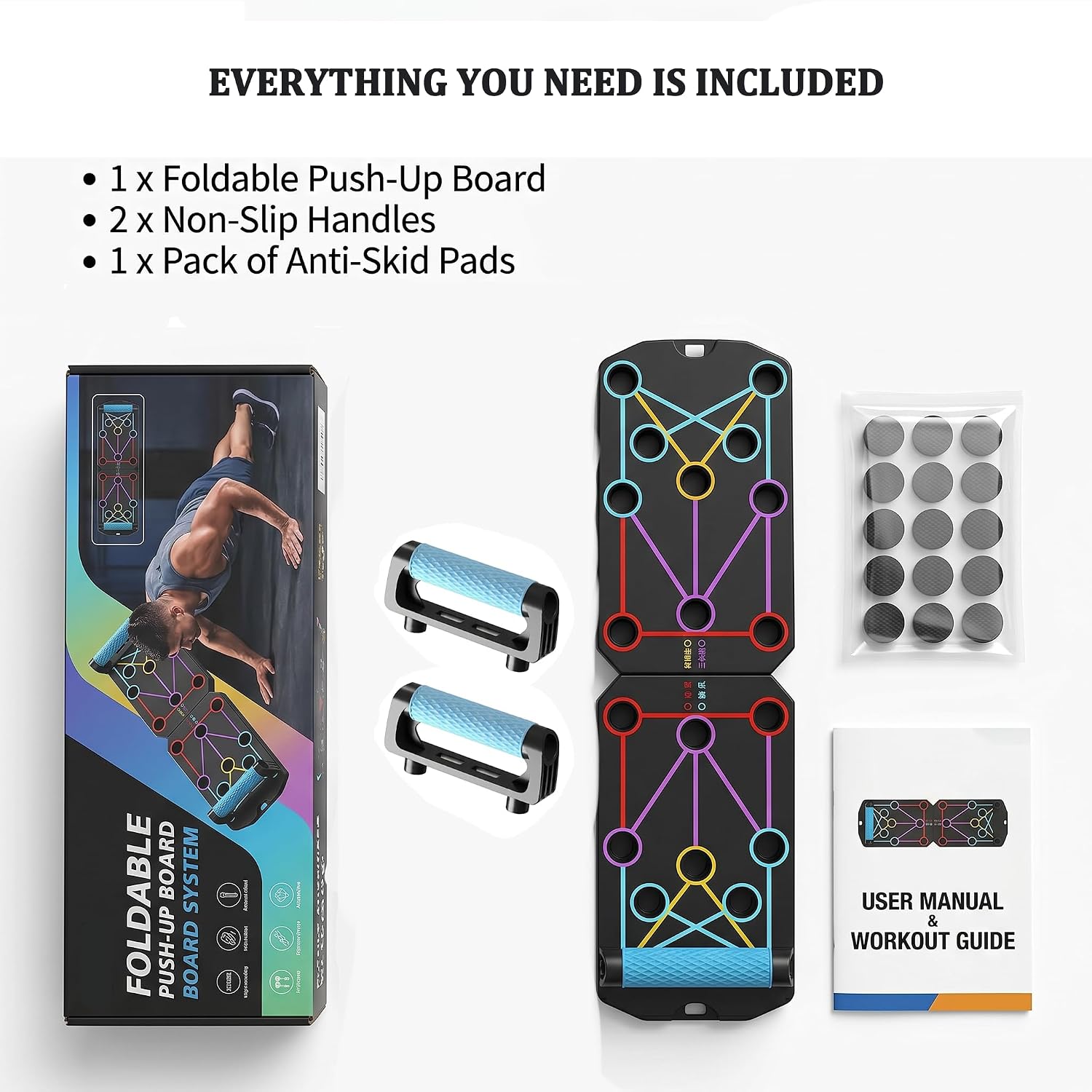 15 in 1 push up board for men solid Home... 6 15 in 1 push up board for men solid Home... - Image 6
