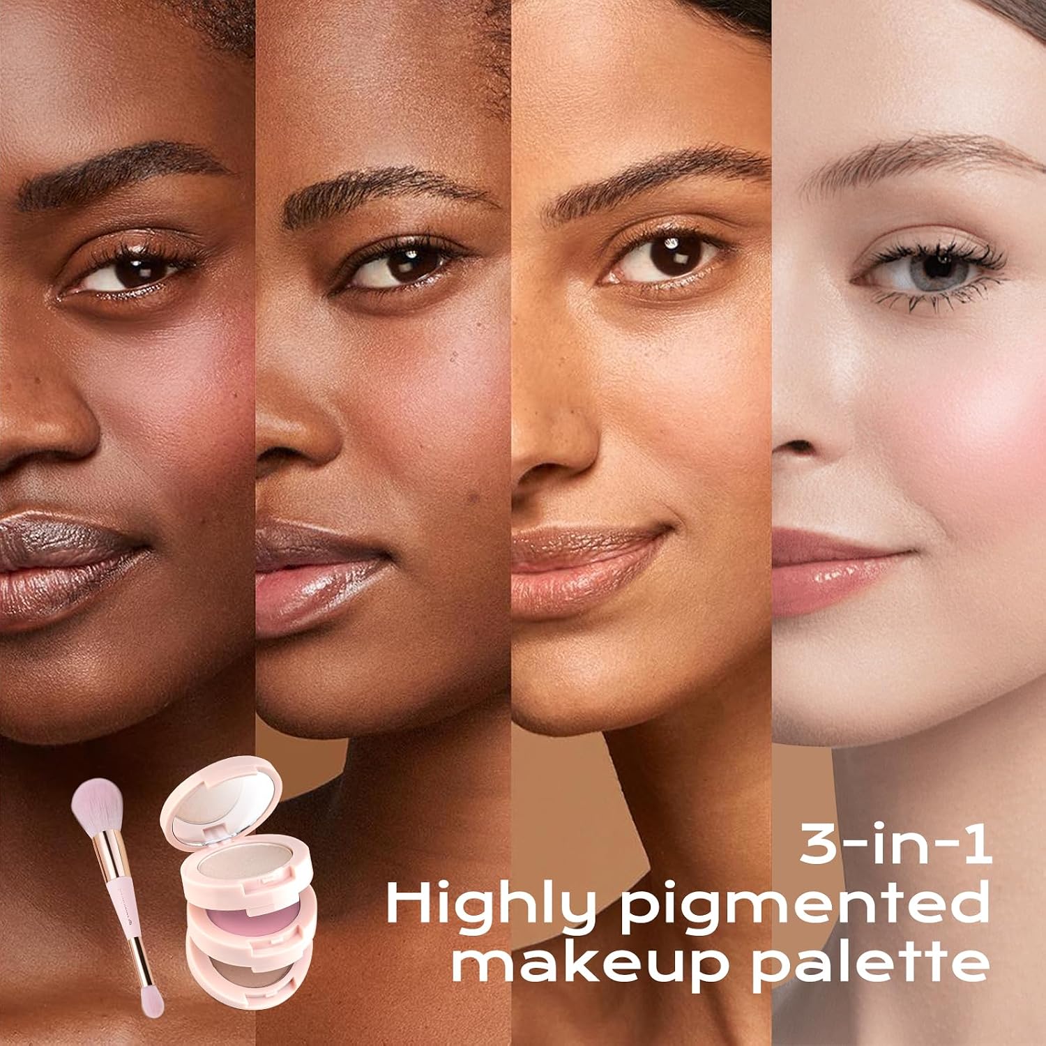 Color Nymph Blush and Highlighter Palett... 8 Color Nymph Blush and Highlighter Palett... - Image 8