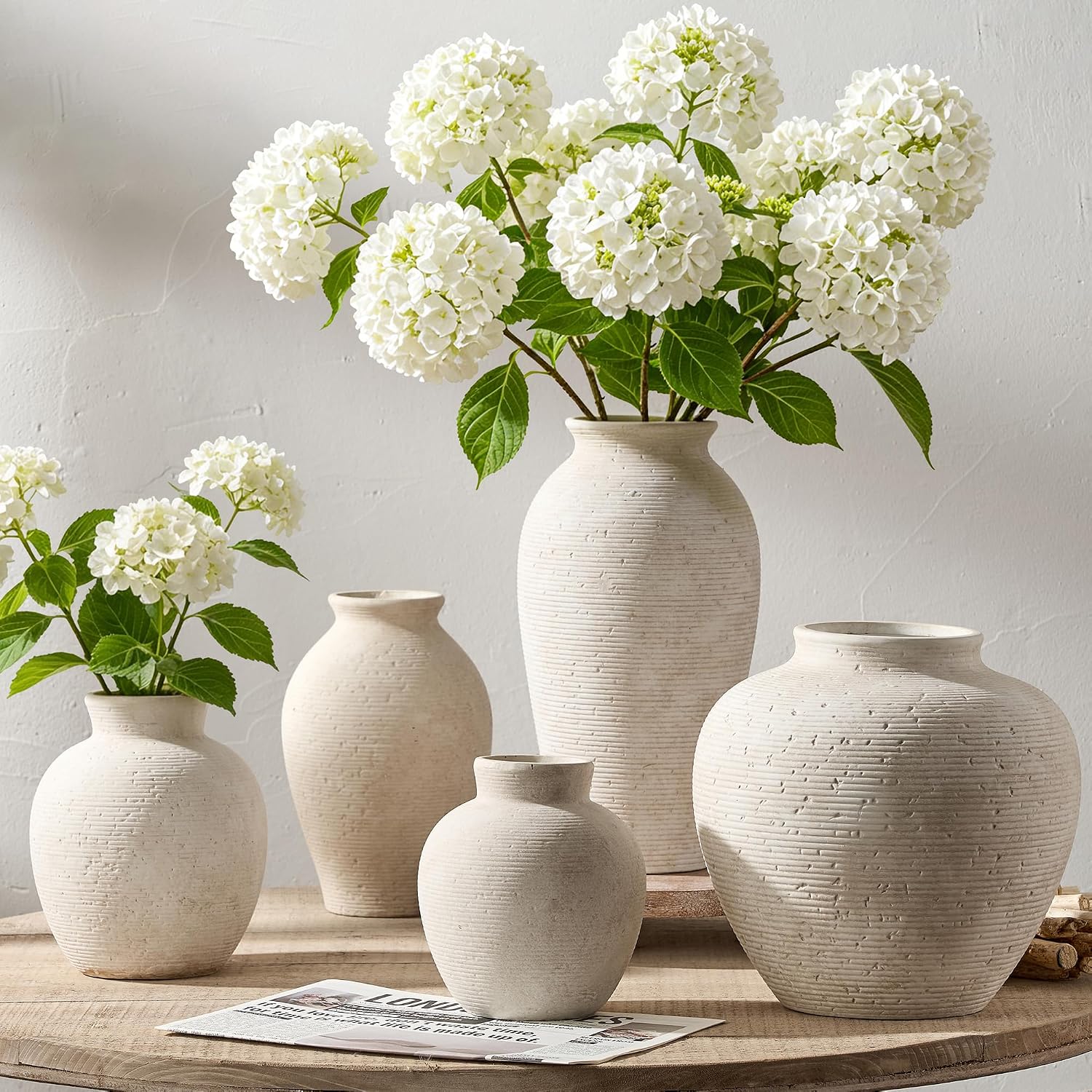 Vanselia Ceramic Flower Vase Home Decor ... 7 Vanselia Ceramic Flower Vase Home Decor ... - Image 7