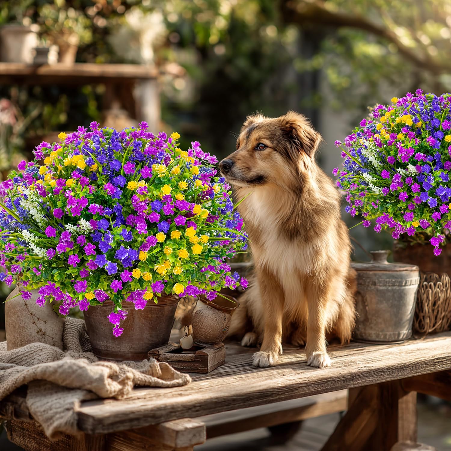 AXYLEX Artificial Flowers for Outdoors, ... 7 AXYLEX Artificial Flowers for Outdoors, ... - Image 7